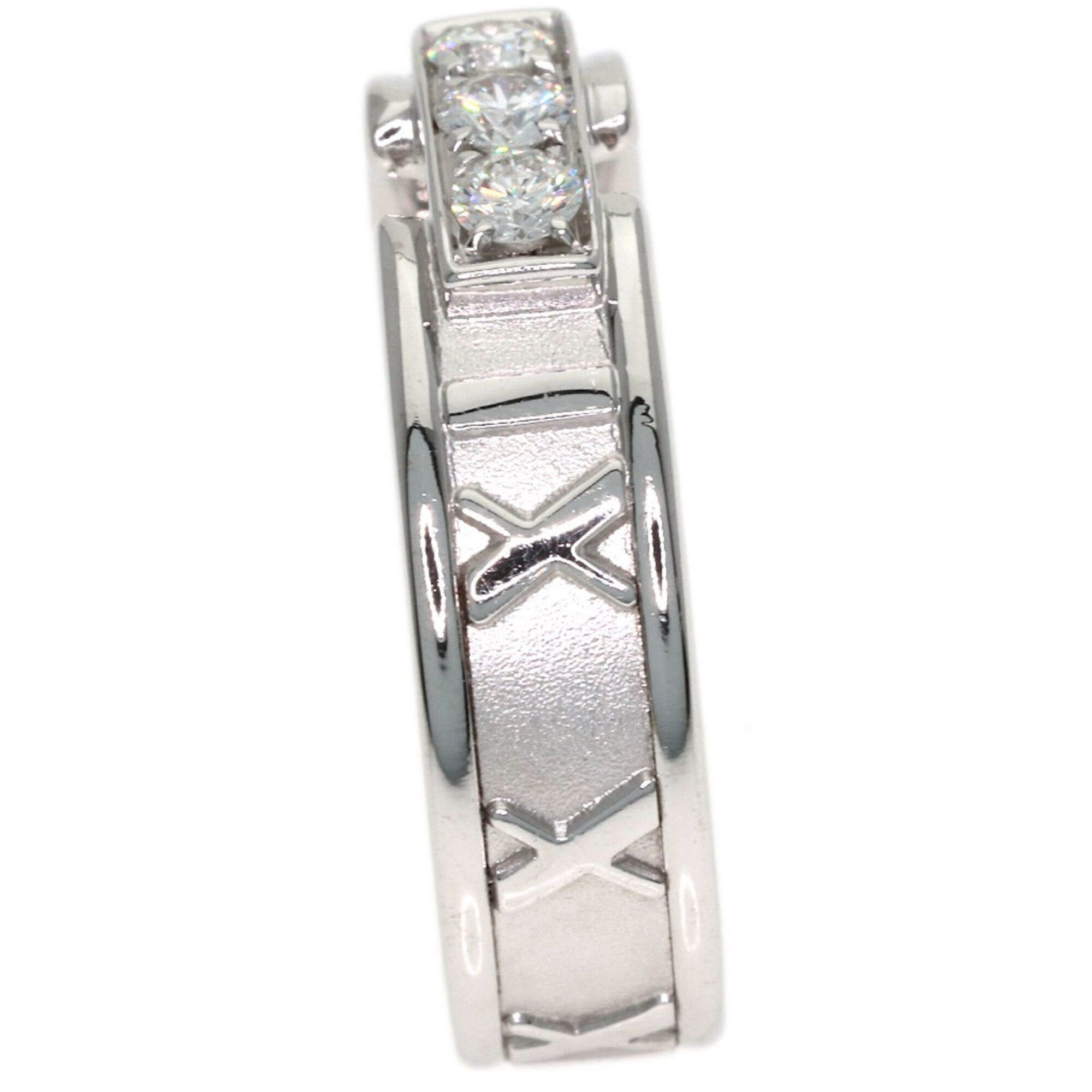 Tiffany & Co. Tiffany & Co. Atlas Diamond Ring, 18K White Gold, Women's. Size ONE SIZE - 8 Thumbnail