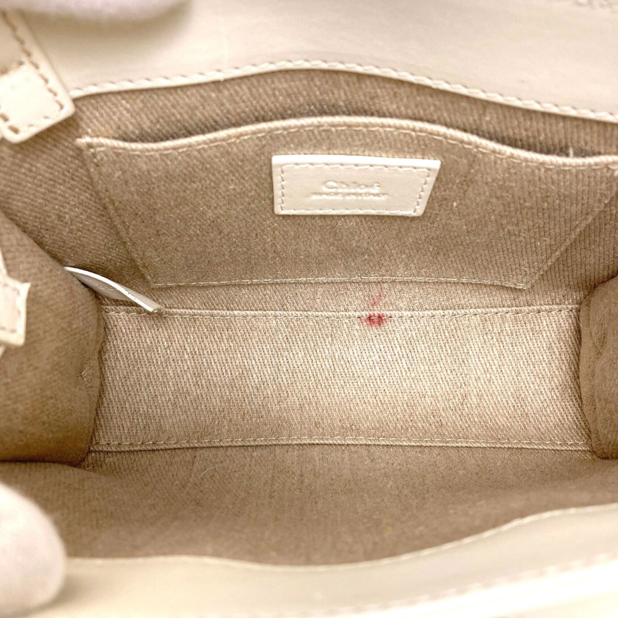 Chloe Chloé Chloe Woody Small 2-Way Handbag, Calfskin, Women's. Size ONE SIZE - 5 Thumbnail