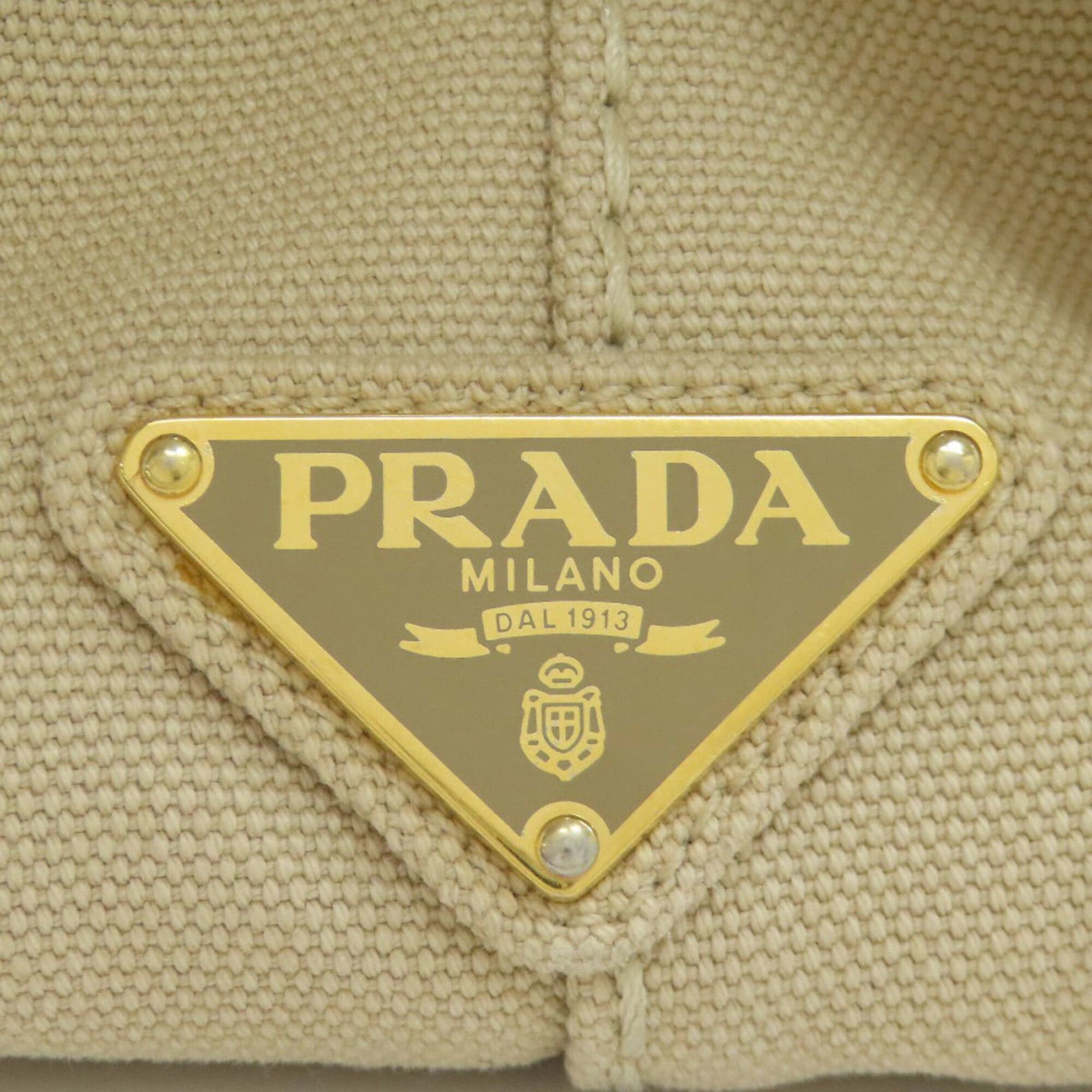 Prada Prada Canapa handbag, canvas, women's. Size ONE SIZE - 9 Thumbnail