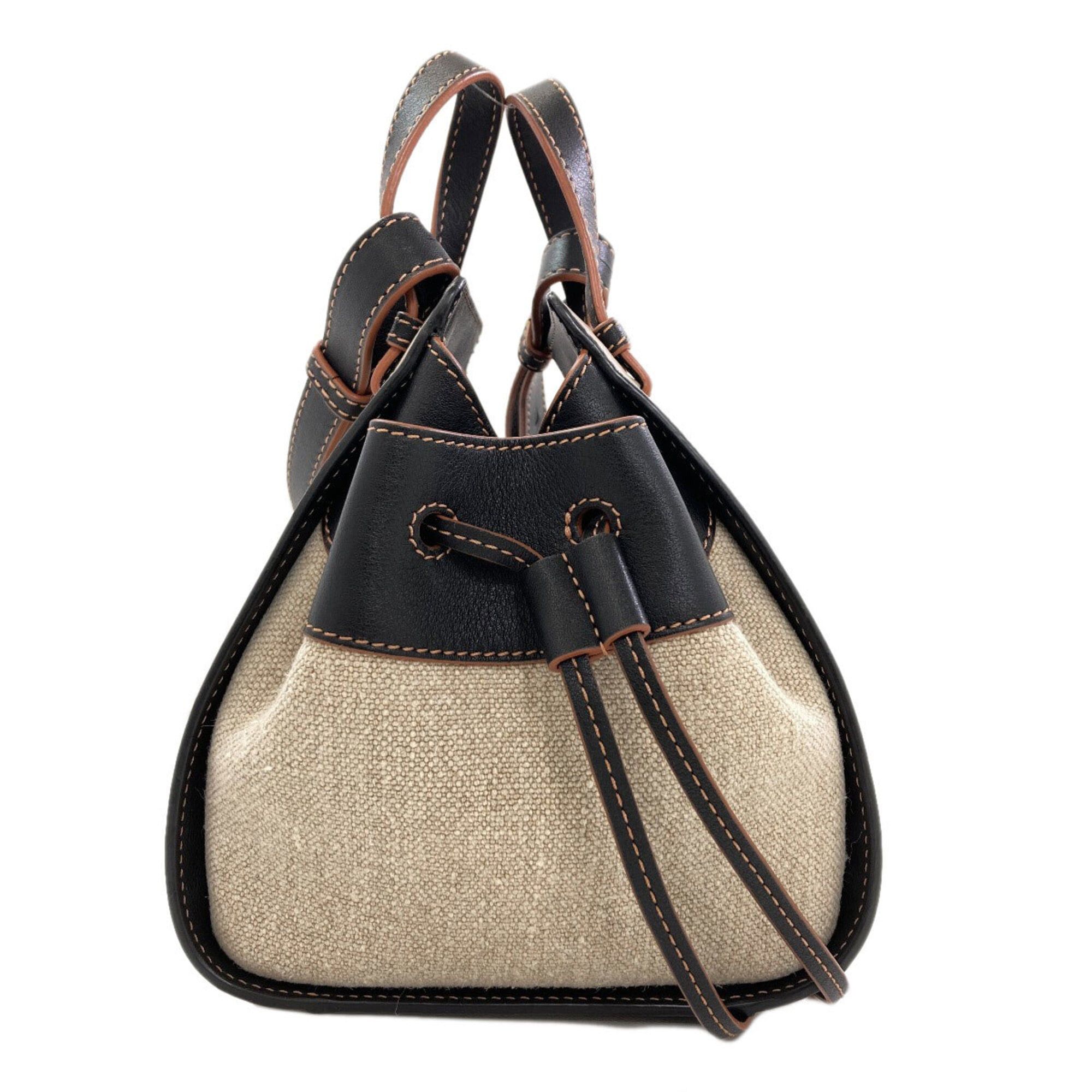 Loewe Loewe Hammock Mini 2-Way Handbag, Calfskin, Women's Size ONE SIZE - 3 Thumbnail