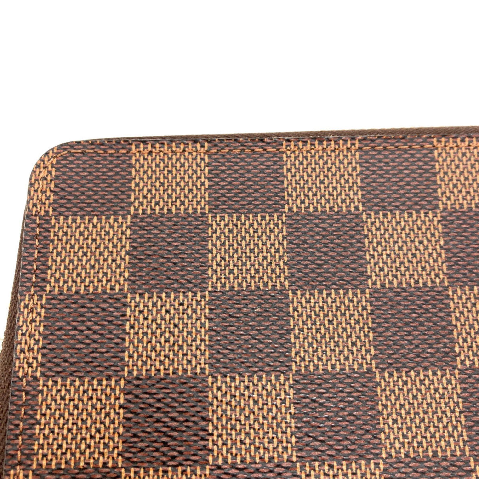 Louis Vuitton Louis Vuitton N60534 Portefeuille Clemence Long Wallet, Damier Canvas, Women's LOUIS VUITTON Size ONE SIZE - 13 Thumbnail