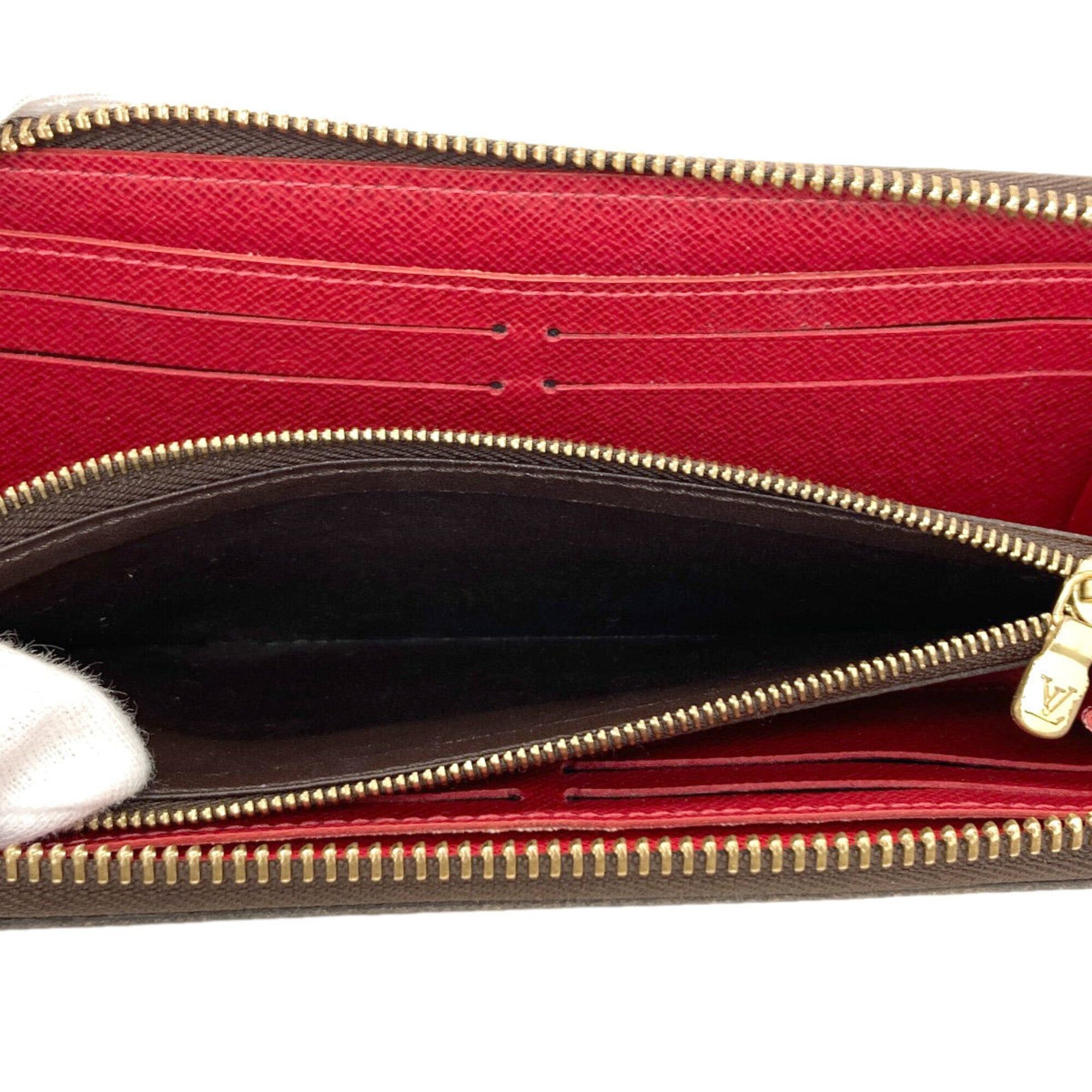 Louis Vuitton Louis Vuitton N60534 Portefeuille Clemence Long Wallet, Damier Canvas, Women's LOUIS VUITTON Size ONE SIZE - 5 Thumbnail