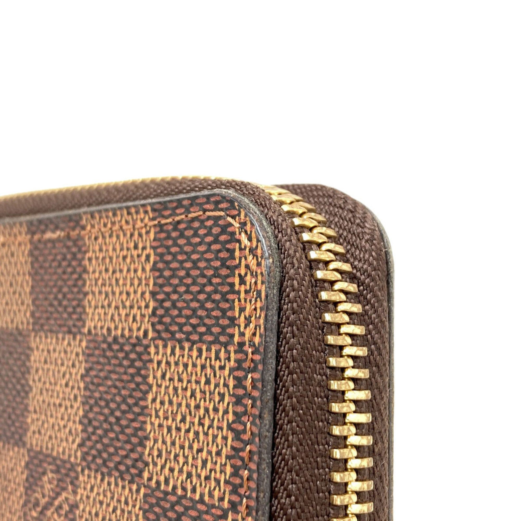 Louis Vuitton Louis Vuitton N60534 Portefeuille Clemence Long Wallet, Damier Canvas, Women's LOUIS VUITTON Size ONE SIZE - 14 Thumbnail