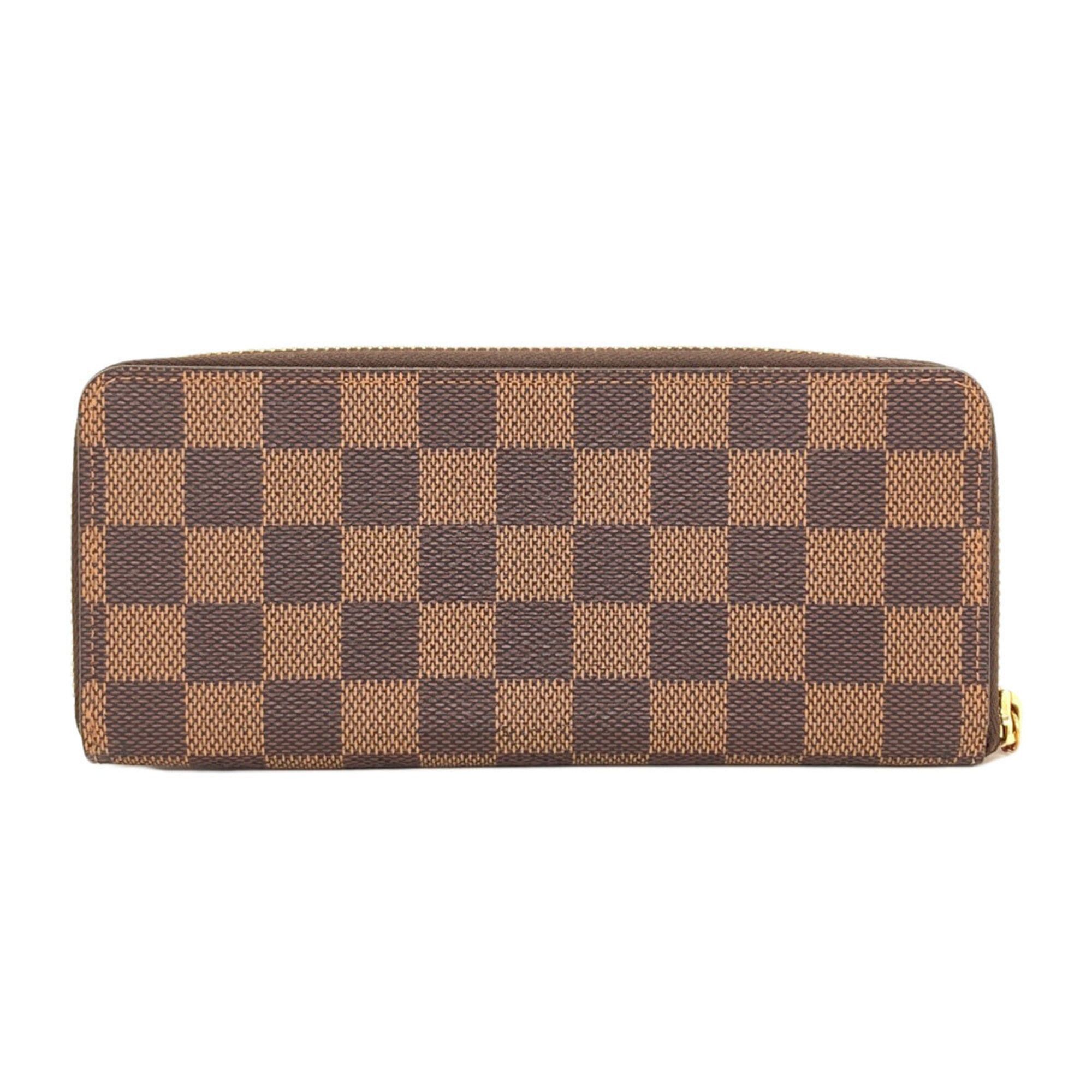 Louis Vuitton Louis Vuitton N60534 Portefeuille Clemence Long Wallet, Damier Canvas, Women's LOUIS VUITTON Size ONE SIZE - 2 Thumbnail