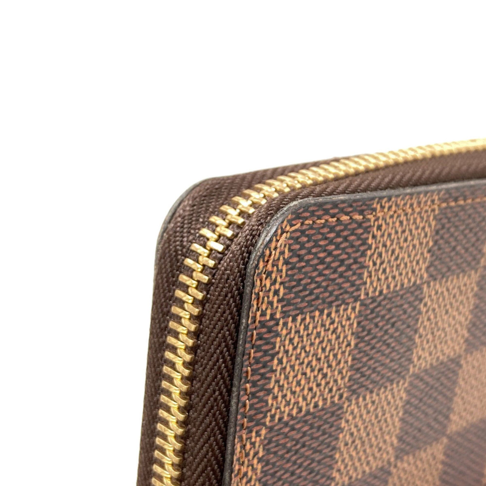 Louis Vuitton Louis Vuitton N60534 Portefeuille Clemence Long Wallet, Damier Canvas, Women's LOUIS VUITTON Size ONE SIZE - 15 Thumbnail