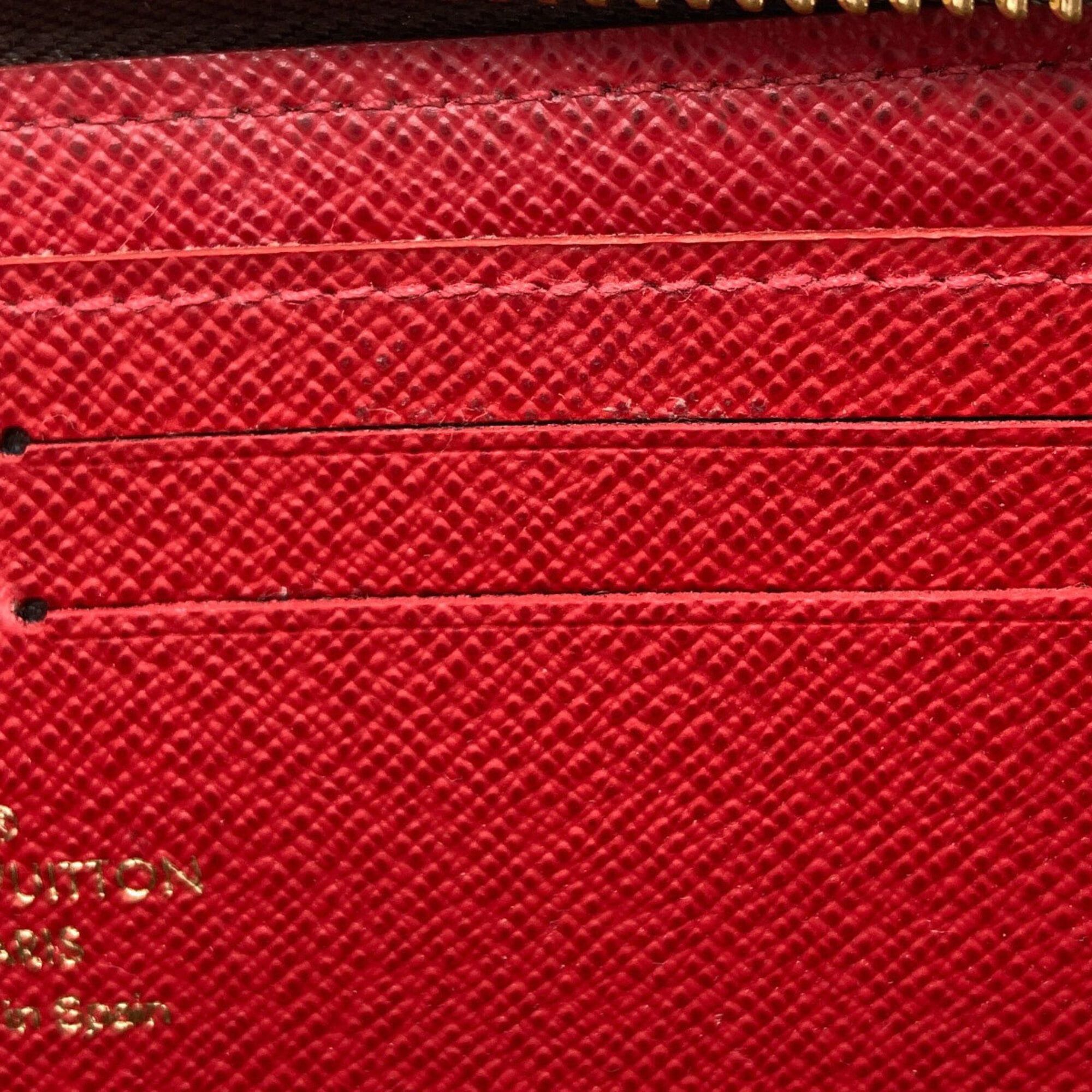Louis Vuitton Louis Vuitton N60534 Portefeuille Clemence Long Wallet, Damier Canvas, Women's LOUIS VUITTON Size ONE SIZE - 8 Thumbnail