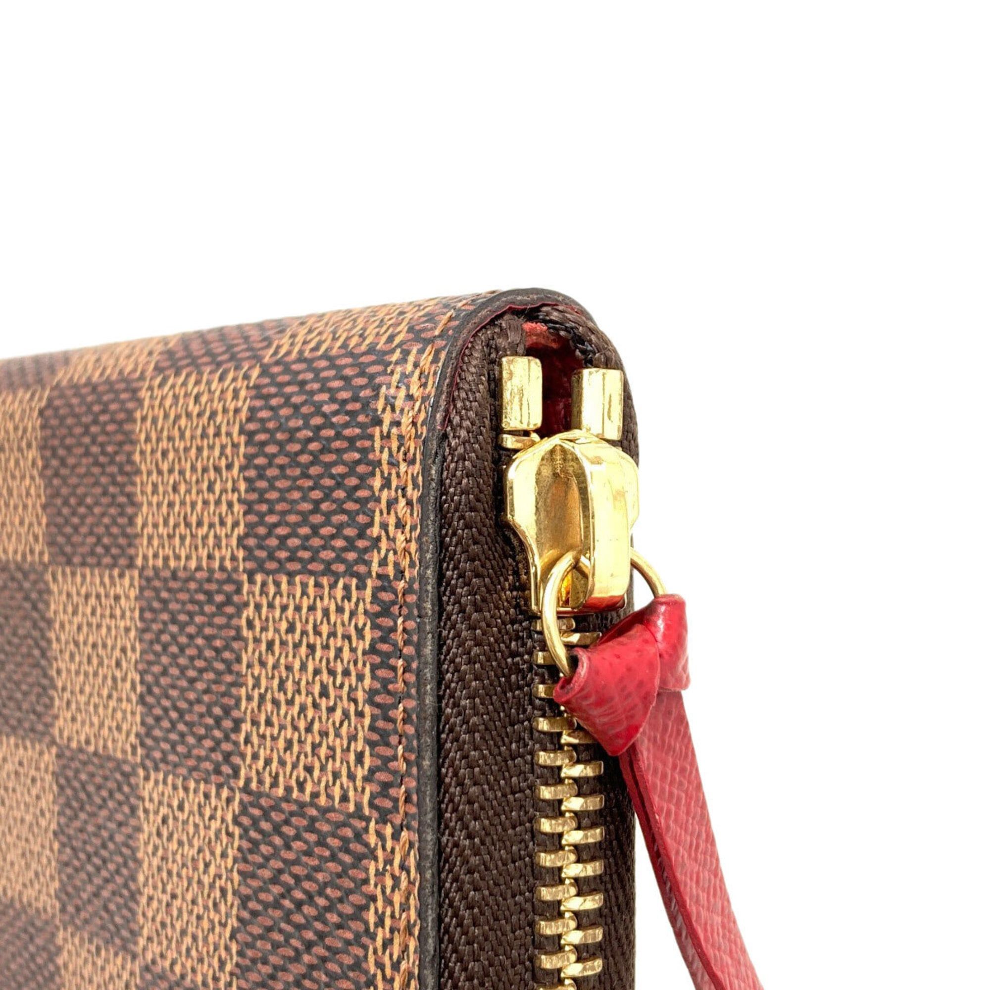 Louis Vuitton Louis Vuitton N60534 Portefeuille Clemence Long Wallet, Damier Canvas, Women's LOUIS VUITTON Size ONE SIZE - 16 Thumbnail