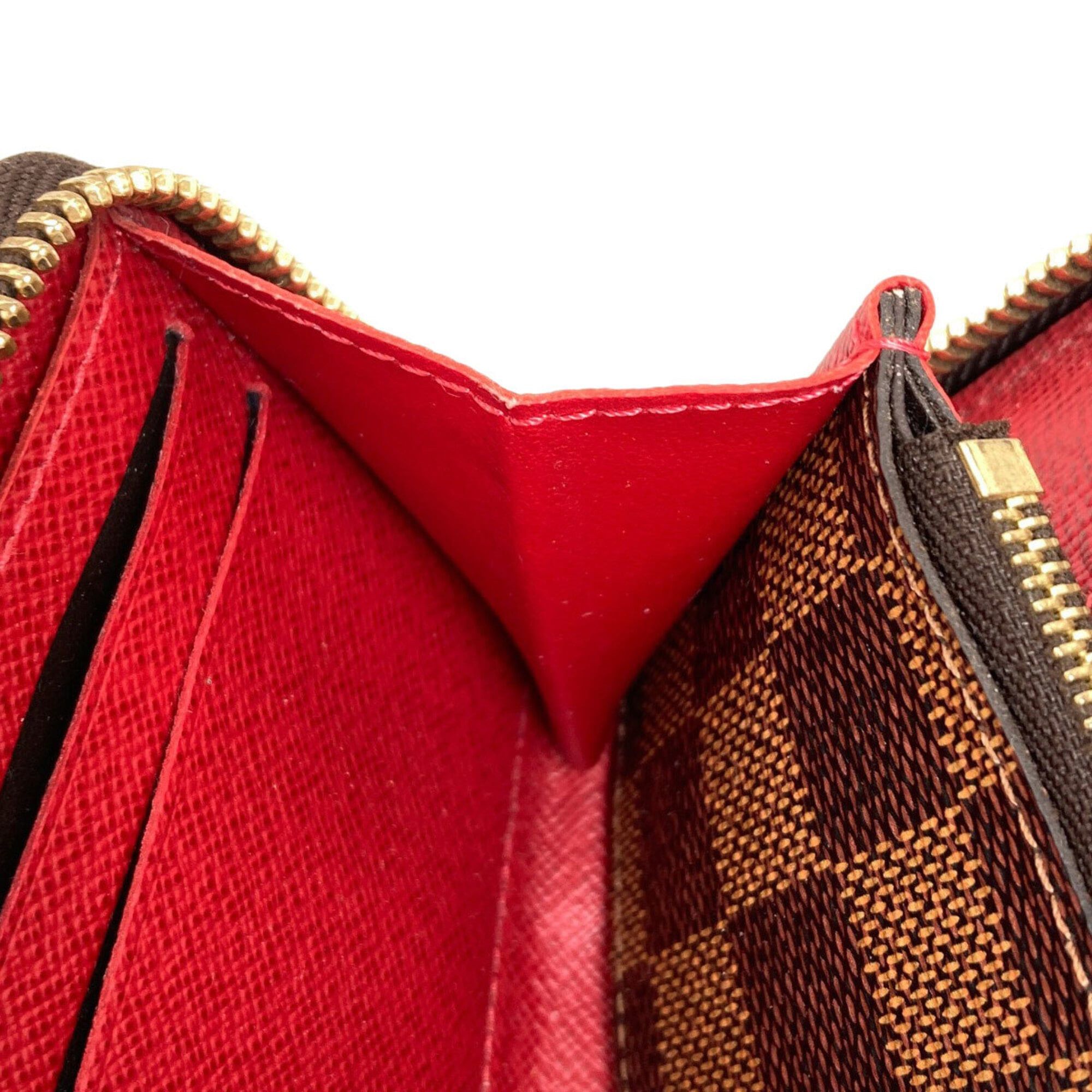 Louis Vuitton Louis Vuitton N60534 Portefeuille Clemence Long Wallet, Damier Canvas, Women's LOUIS VUITTON Size ONE SIZE - 11 Thumbnail