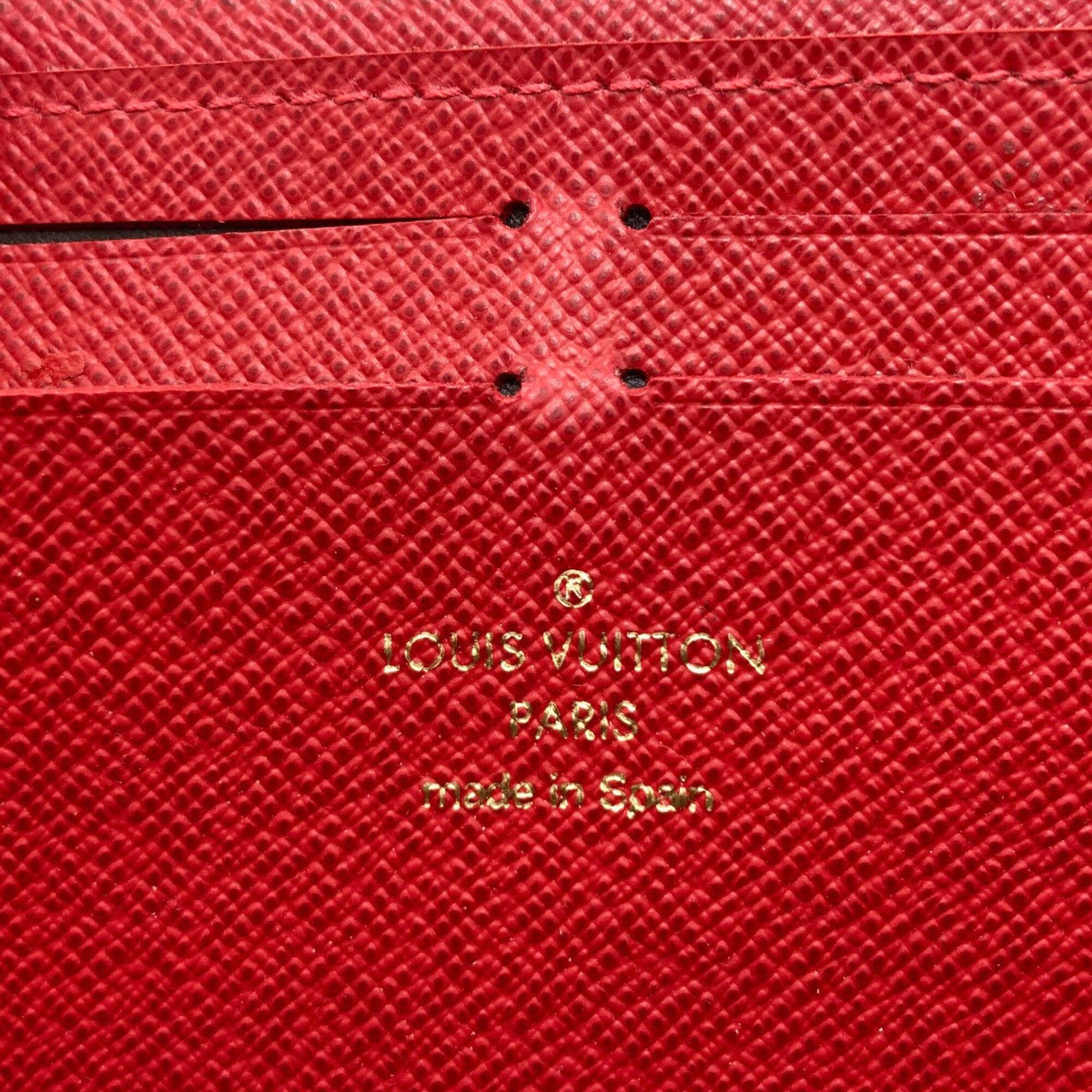 Louis Vuitton Louis Vuitton N60534 Portefeuille Clemence Long Wallet, Damier Canvas, Women's LOUIS VUITTON Size ONE SIZE - 6 Thumbnail