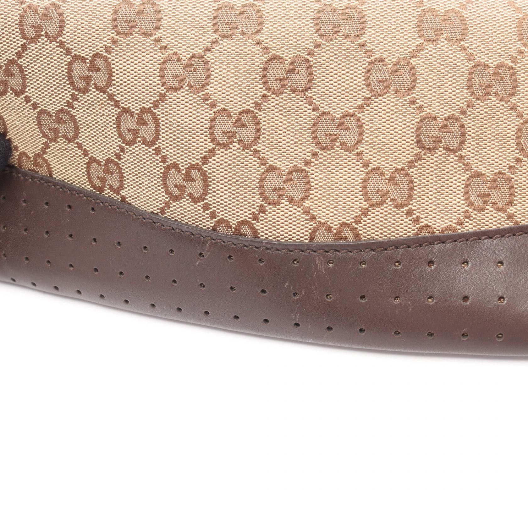 Gucci Gucci Gucci GG Canvas Leather Shoulder Bag Textile Shoulder Bag 145857 DUTY FREE for USA Size ONE SIZE - 9 Thumbnail
