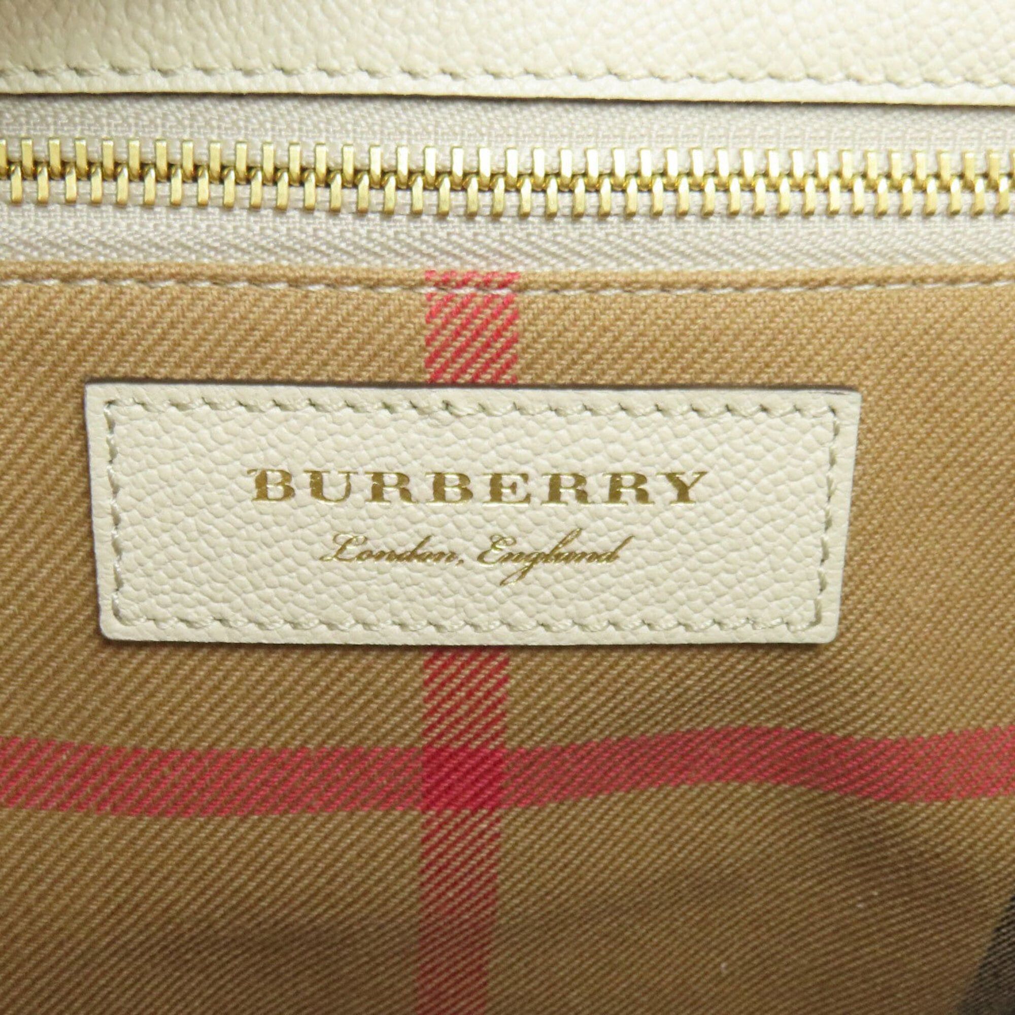 Burberry Burberry Buckle 2-Way Tote Bag, Leather, Women's BURBERRY Size ONE SIZE - 6 Thumbnail