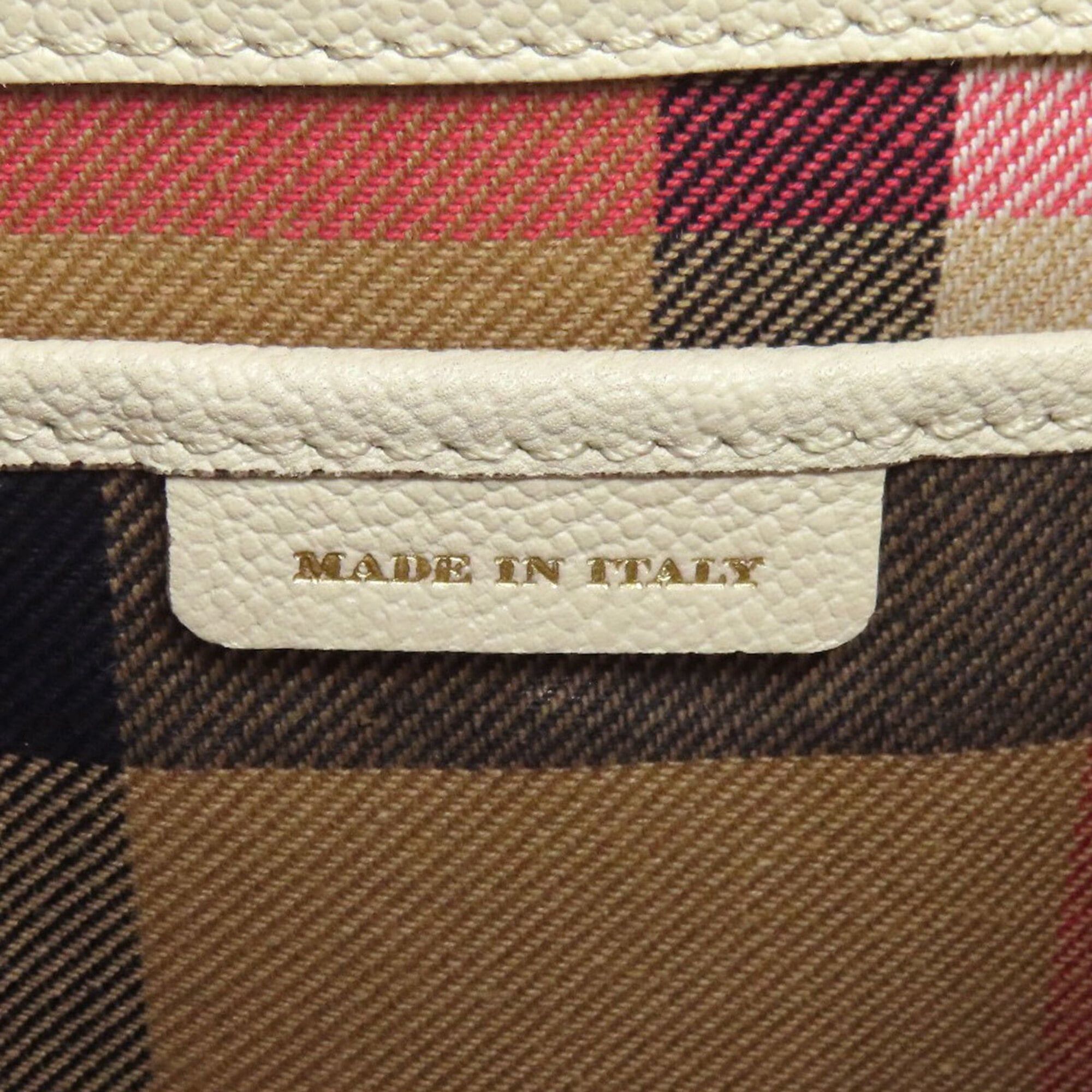 Burberry Burberry Buckle 2-Way Tote Bag, Leather, Women's BURBERRY Size ONE SIZE - 7 Thumbnail