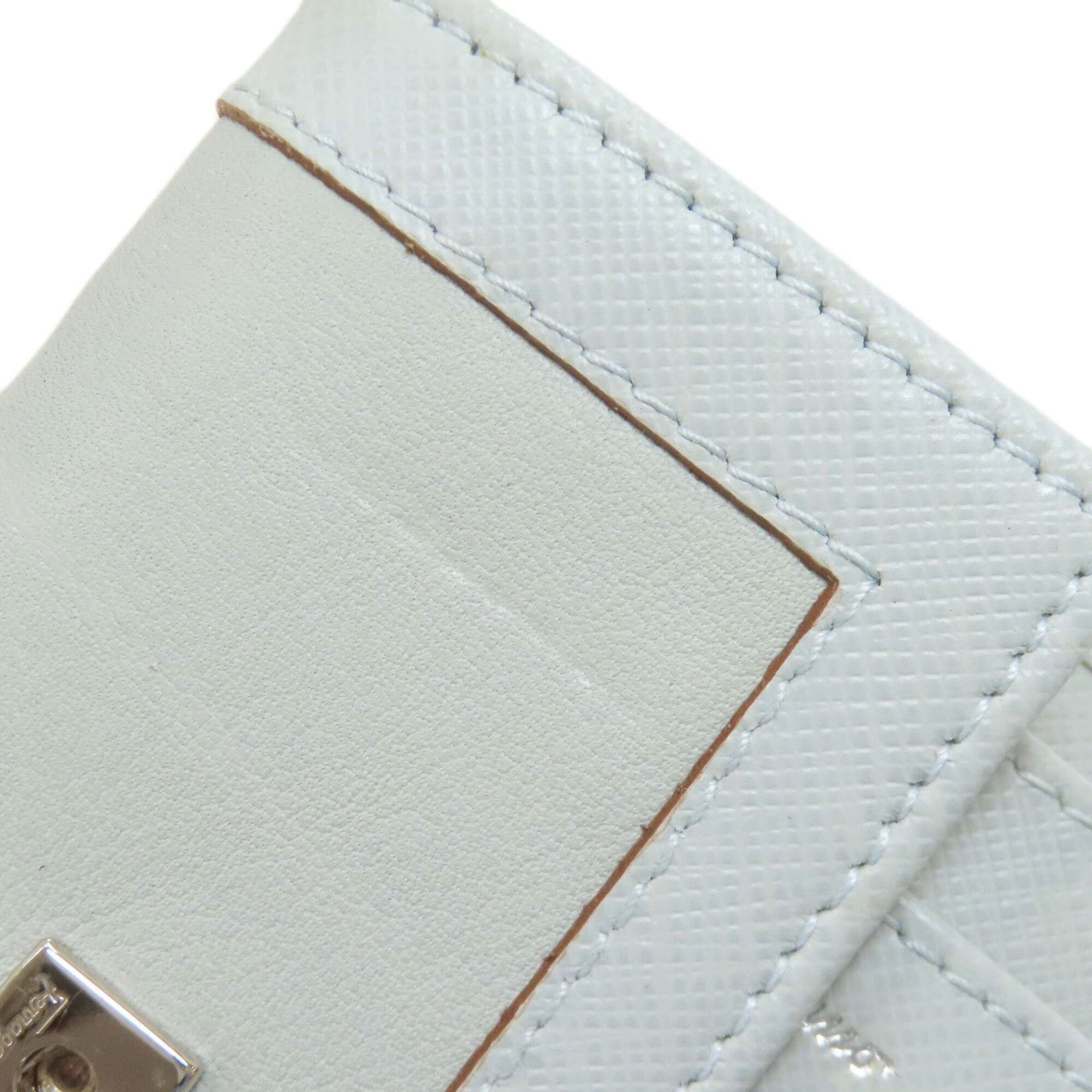Salvatore Ferragamo Salvatore Ferragamo Gancini hardware bi-fold leather wallet for women. Size ONE SIZE - 12 Thumbnail