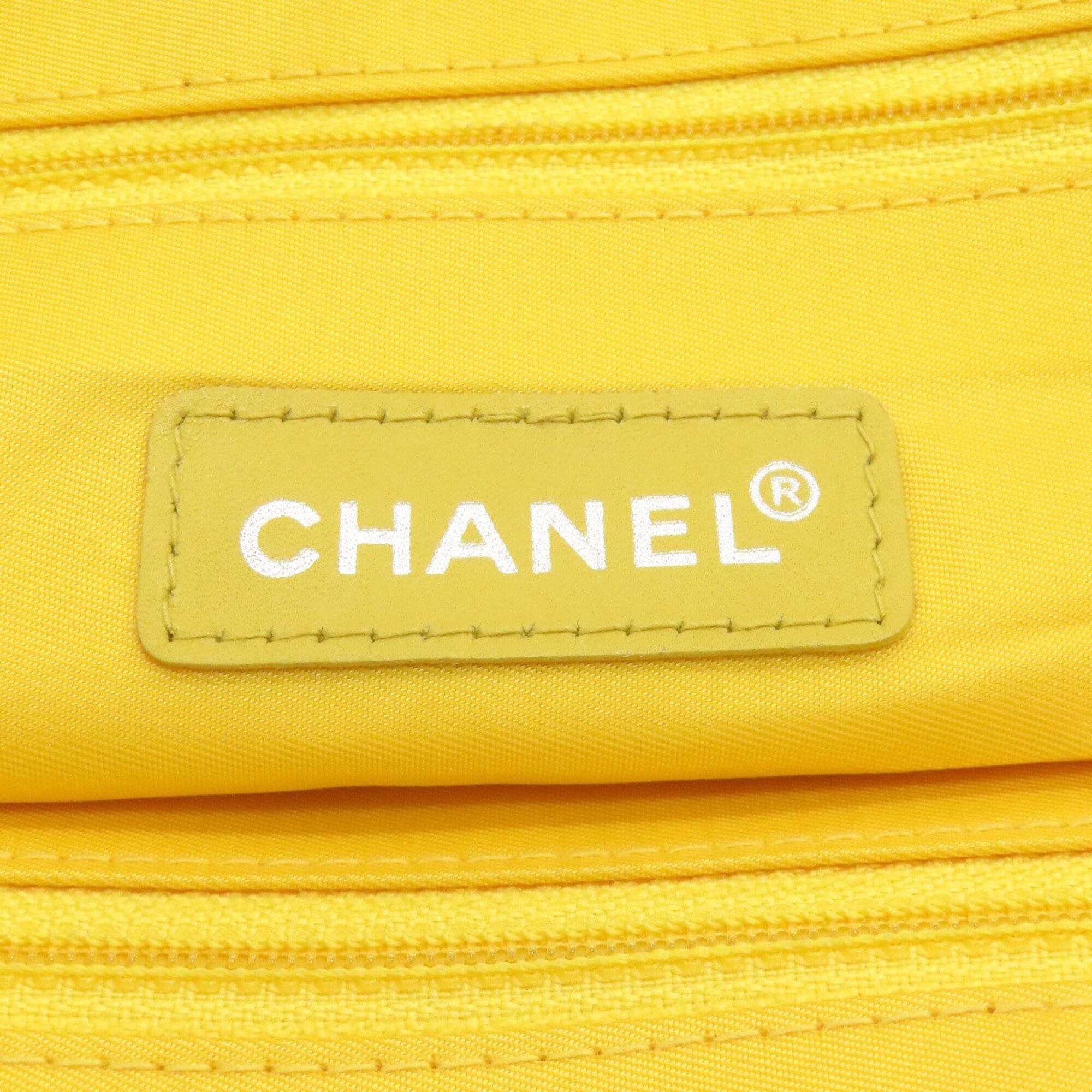 Chanel Chanel New Travel Line MM Tote Bag with Silver Hardware, Nylon, Women's CHANEL Size ONE SIZE - 6 Thumbnail