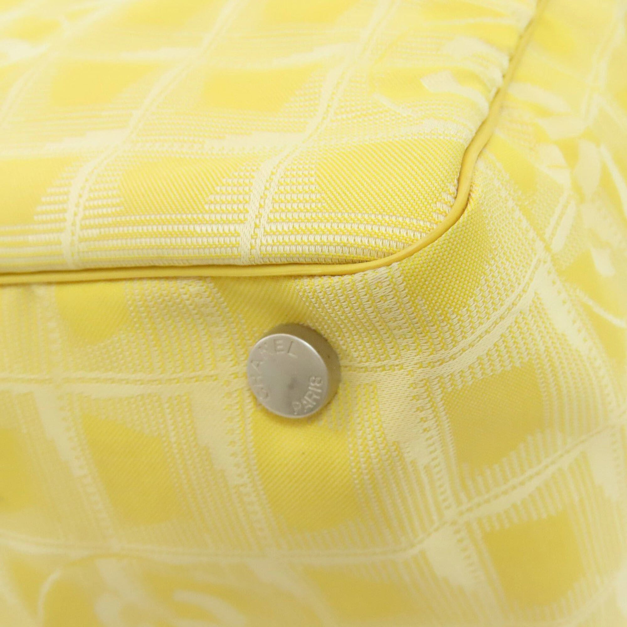 Chanel Chanel New Travel Line MM Tote Bag with Silver Hardware, Nylon, Women's CHANEL Size ONE SIZE - 17 Thumbnail