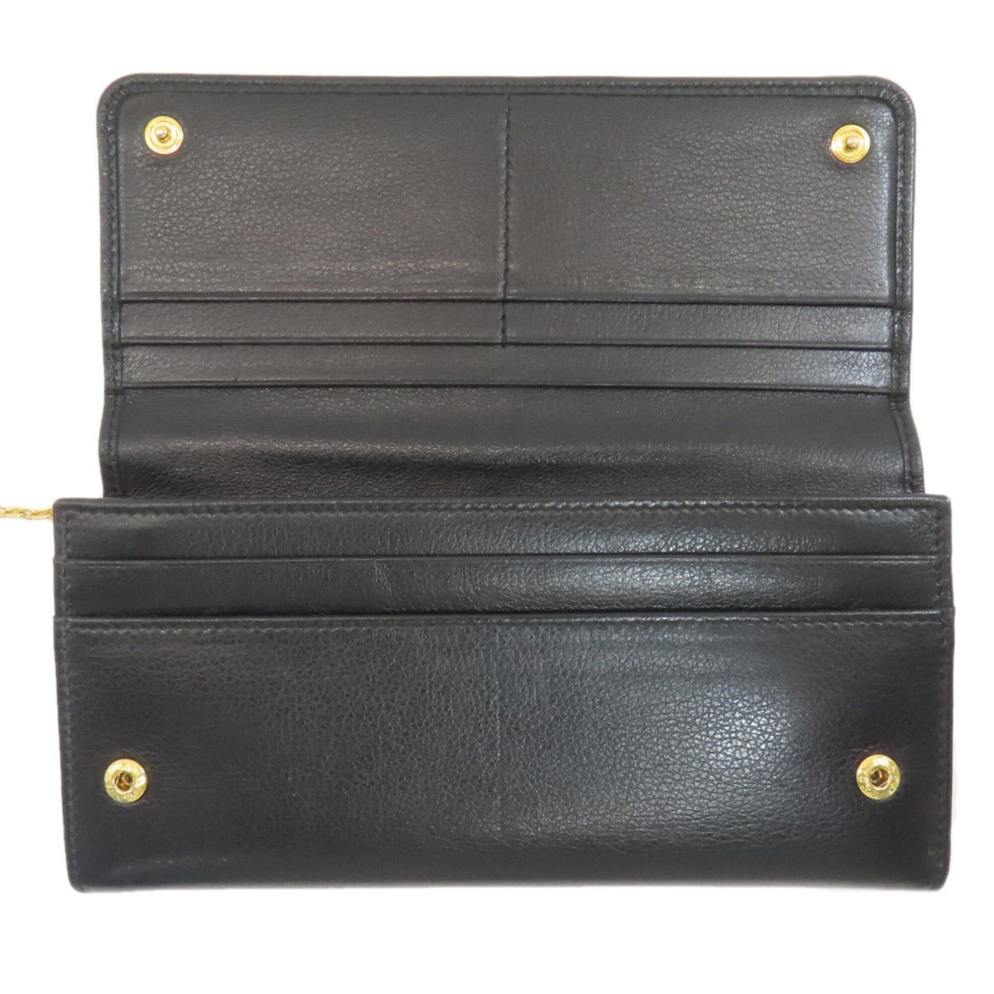 Prada Prada 1MH132 Triangle Long Wallet, Calfskin, Women's PRADA Size ONE SIZE - 4 Thumbnail