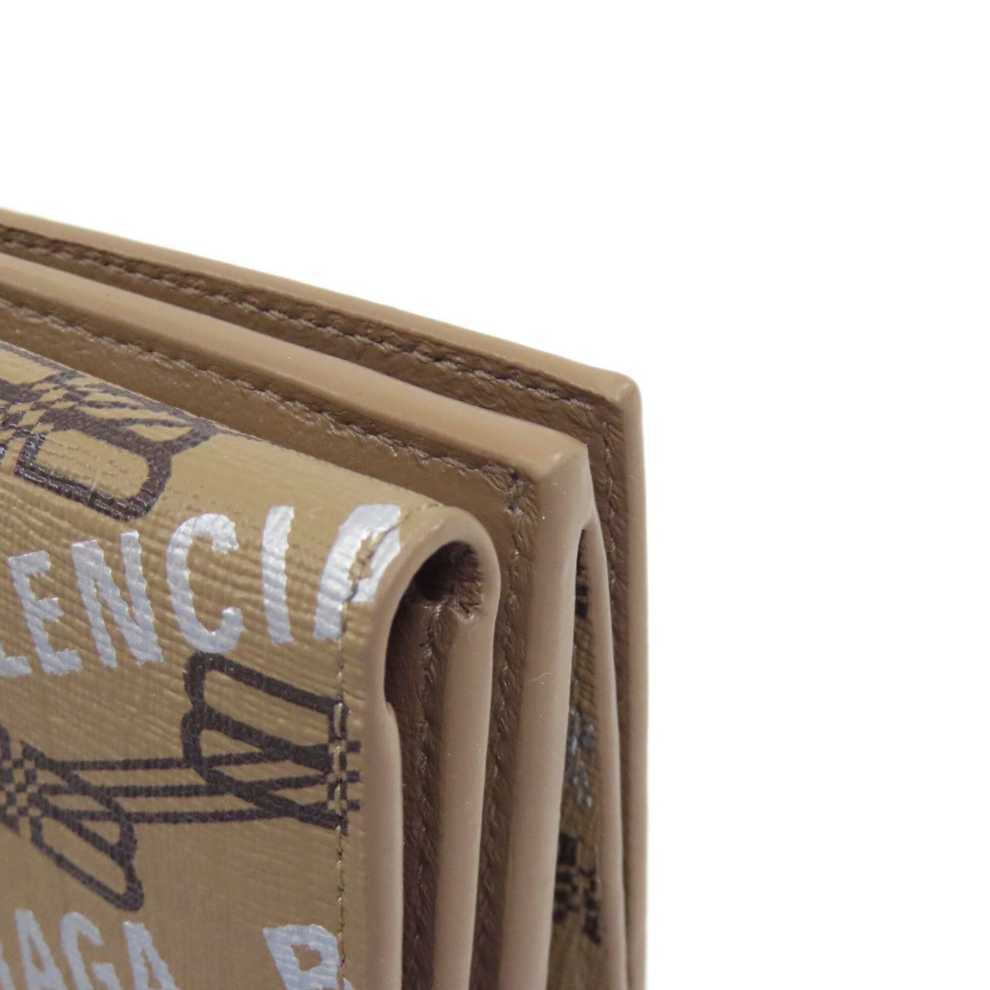 Balenciaga Balenciaga 594312 Tri-fold Wallet Mini Bi-fold Leather Women's BALENCIAGA Size ONE SIZE - 14 Thumbnail