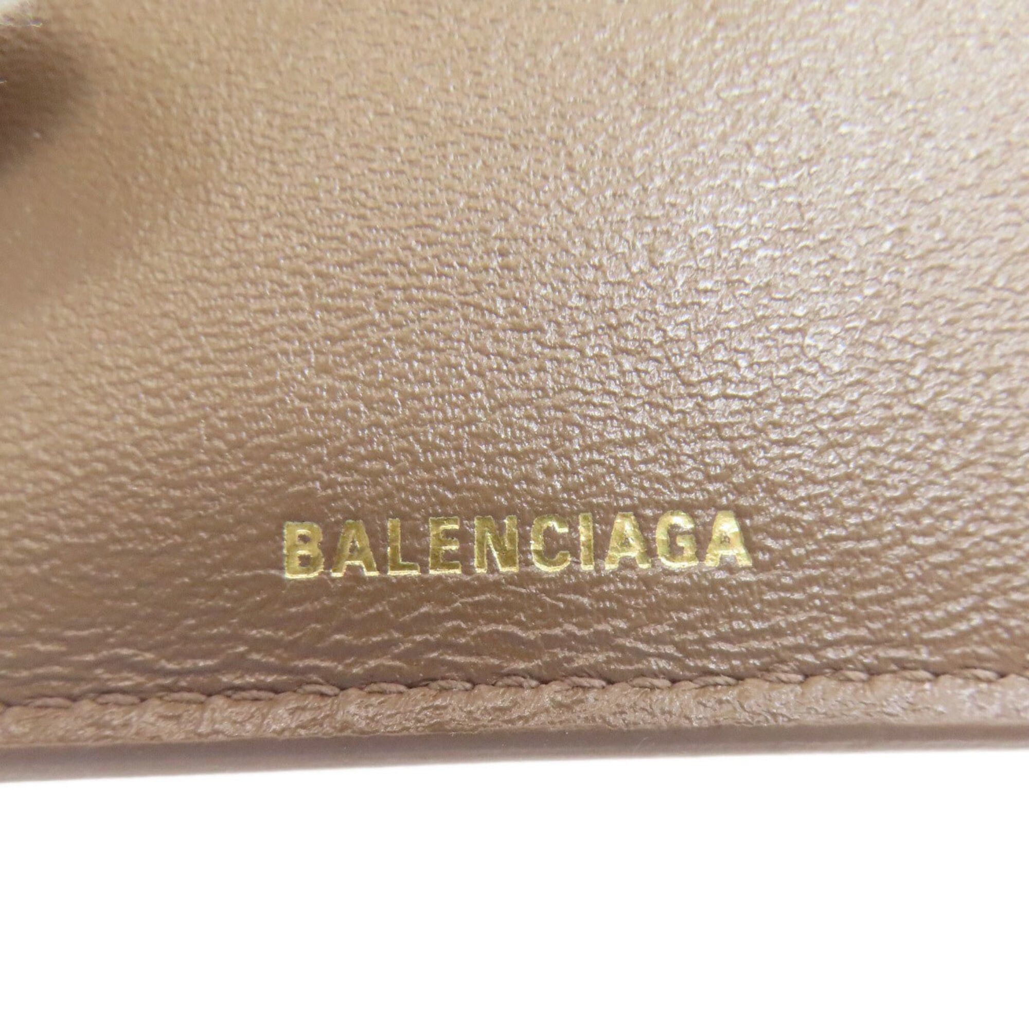 Balenciaga Balenciaga 594312 Tri-fold Wallet Mini Bi-fold Leather Women's BALENCIAGA Size ONE SIZE - 7 Thumbnail