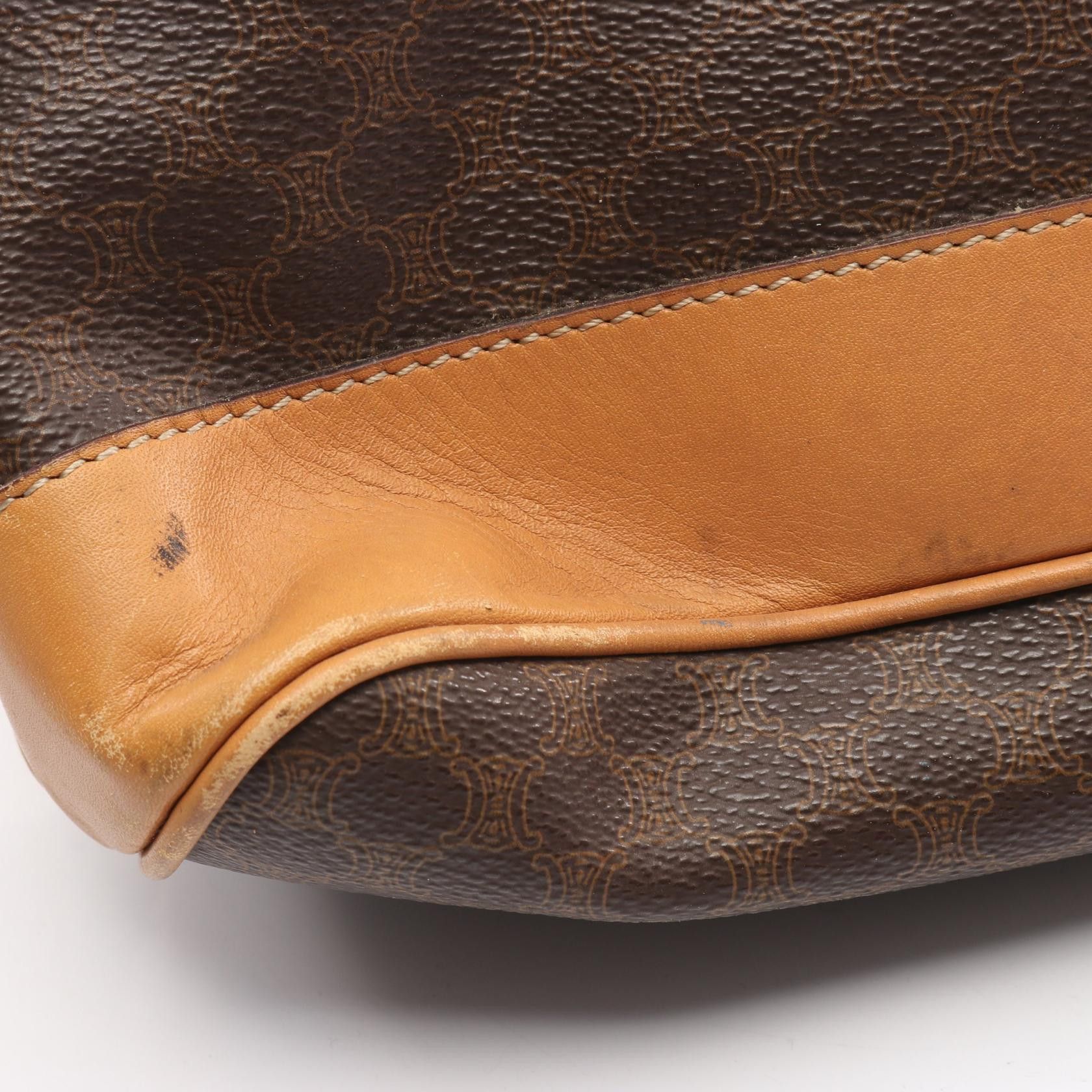 Celine Celine CELINE Macadam Coated Canvas Leather Shoulder Bag Textile Shoulder Bag DUTY FREE for USA Size ONE SIZE - 9 Thumbnail