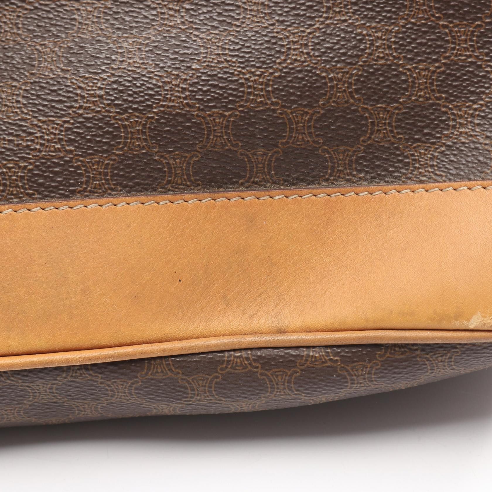 Celine Celine CELINE Macadam Coated Canvas Leather Shoulder Bag Textile Shoulder Bag DUTY FREE for USA Size ONE SIZE - 6 Thumbnail