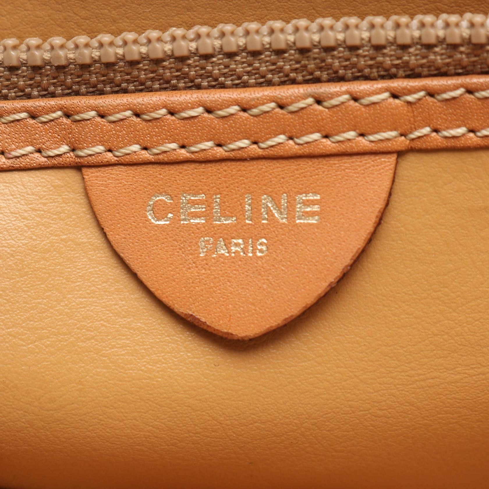 Celine Celine CELINE Macadam Coated Canvas Leather Shoulder Bag Textile Shoulder Bag DUTY FREE for USA Size ONE SIZE - 4 Thumbnail