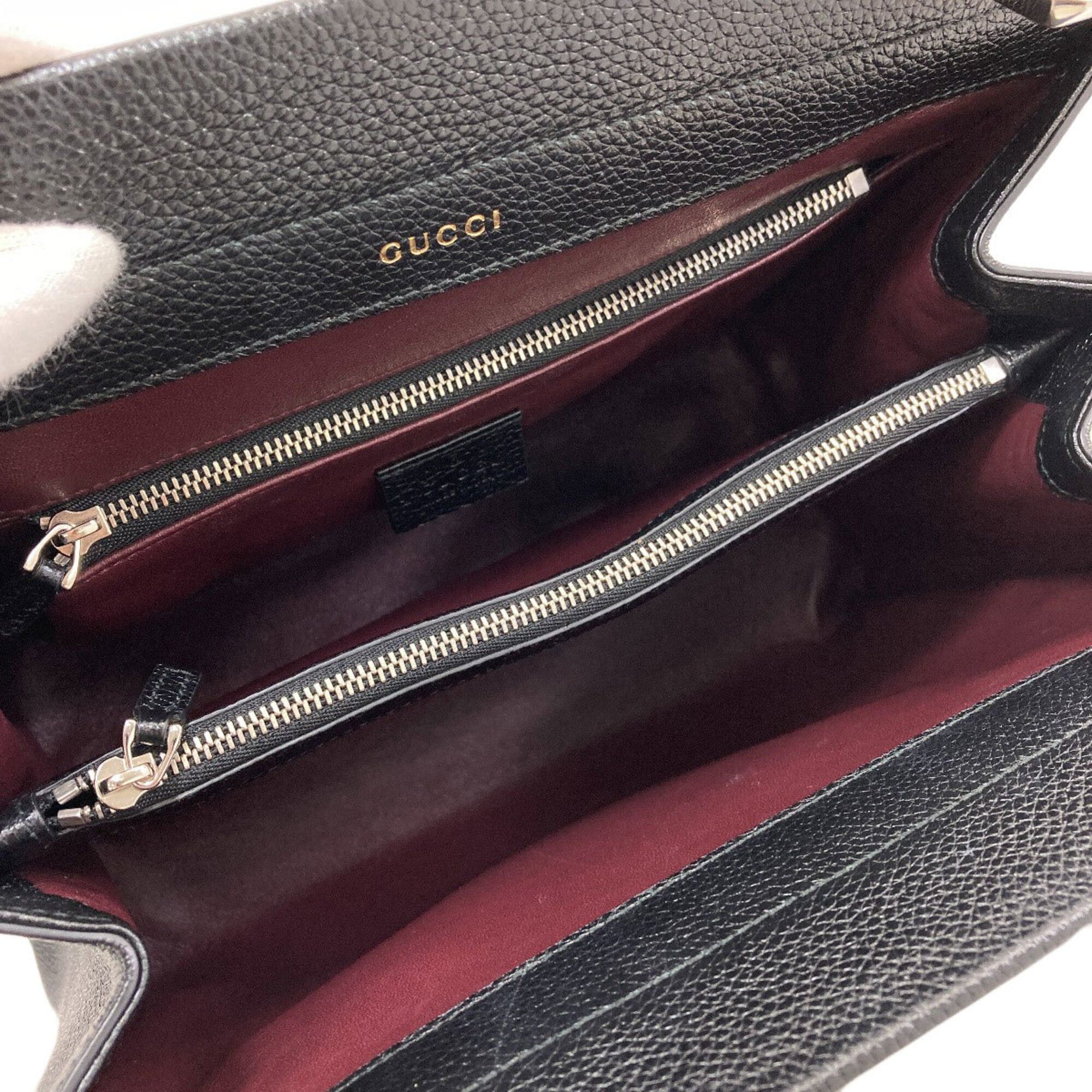 Gucci Gucci 569712 Zumi 2-Way Handbag Calfskin Women's GUCCI Size ONE SIZE - 5 Thumbnail