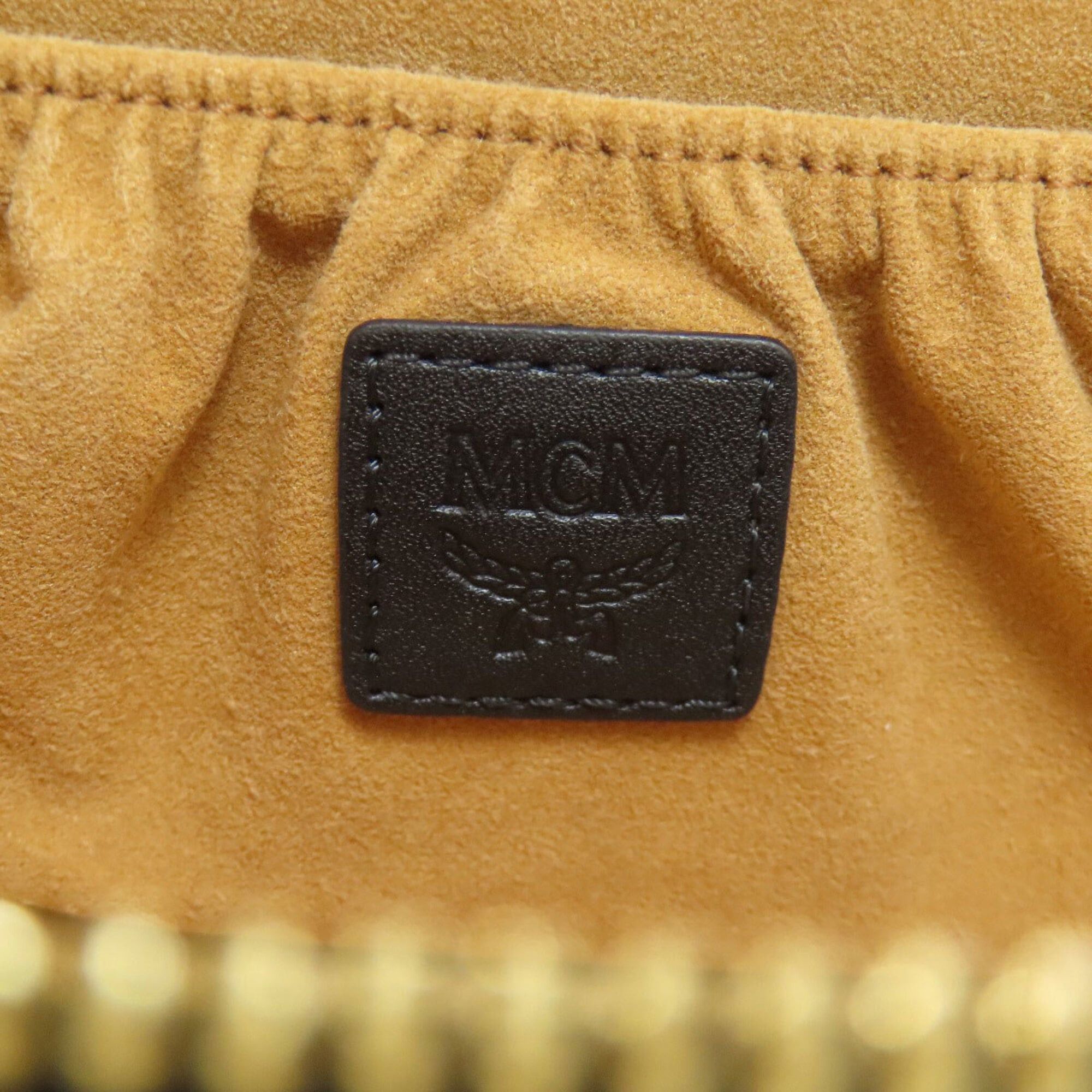 MCM MCM Logo Handbag, PVC, Women's Size ONE SIZE - 6 Thumbnail