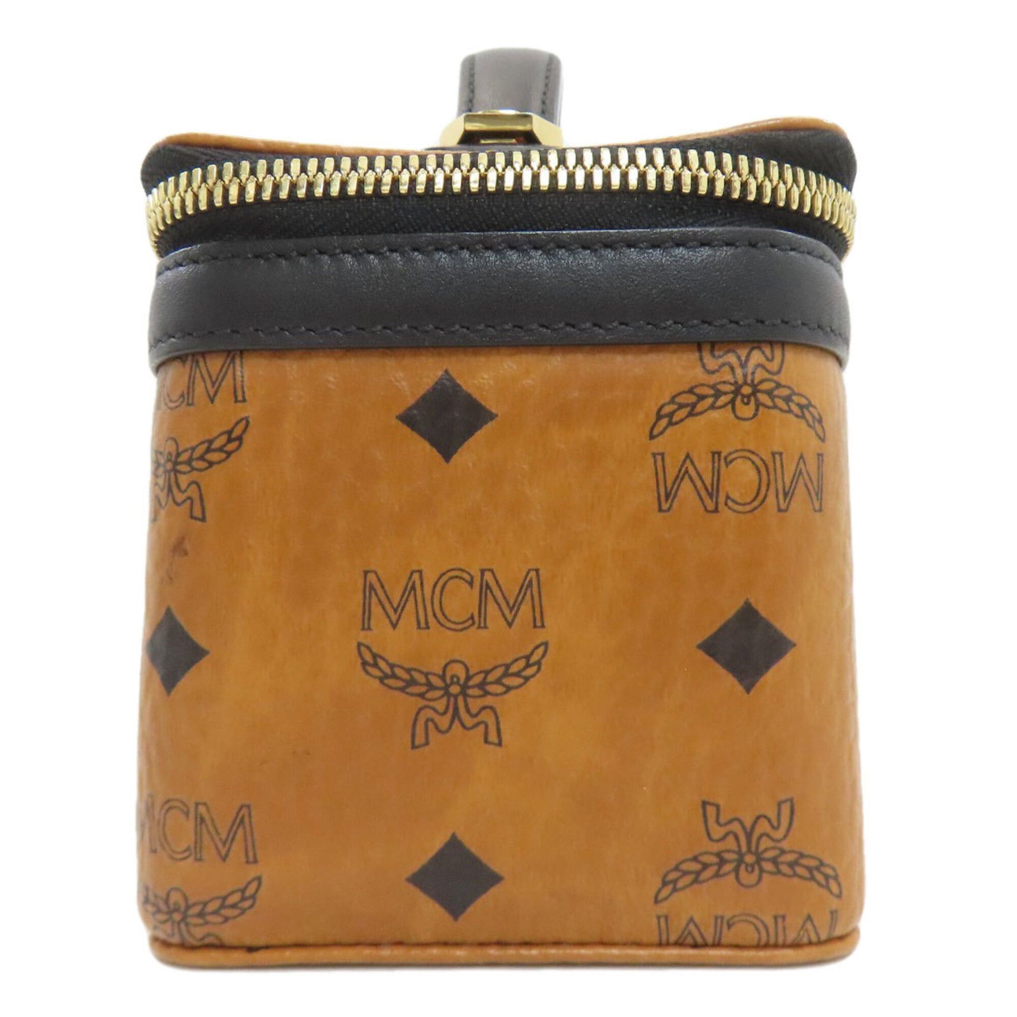 MCM MCM Logo Handbag, PVC, Women's Size ONE SIZE - 3 Thumbnail