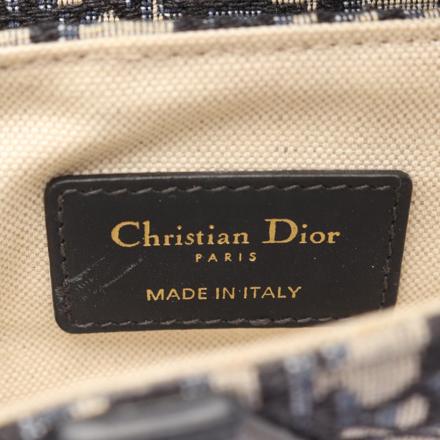 Dior Dior Dior Saddle Bag Oblique Jacquard Shoulder Bag Textile Crossbody Bag DUTY FREE for USA Size ONE SIZE - 4 Thumbnail
