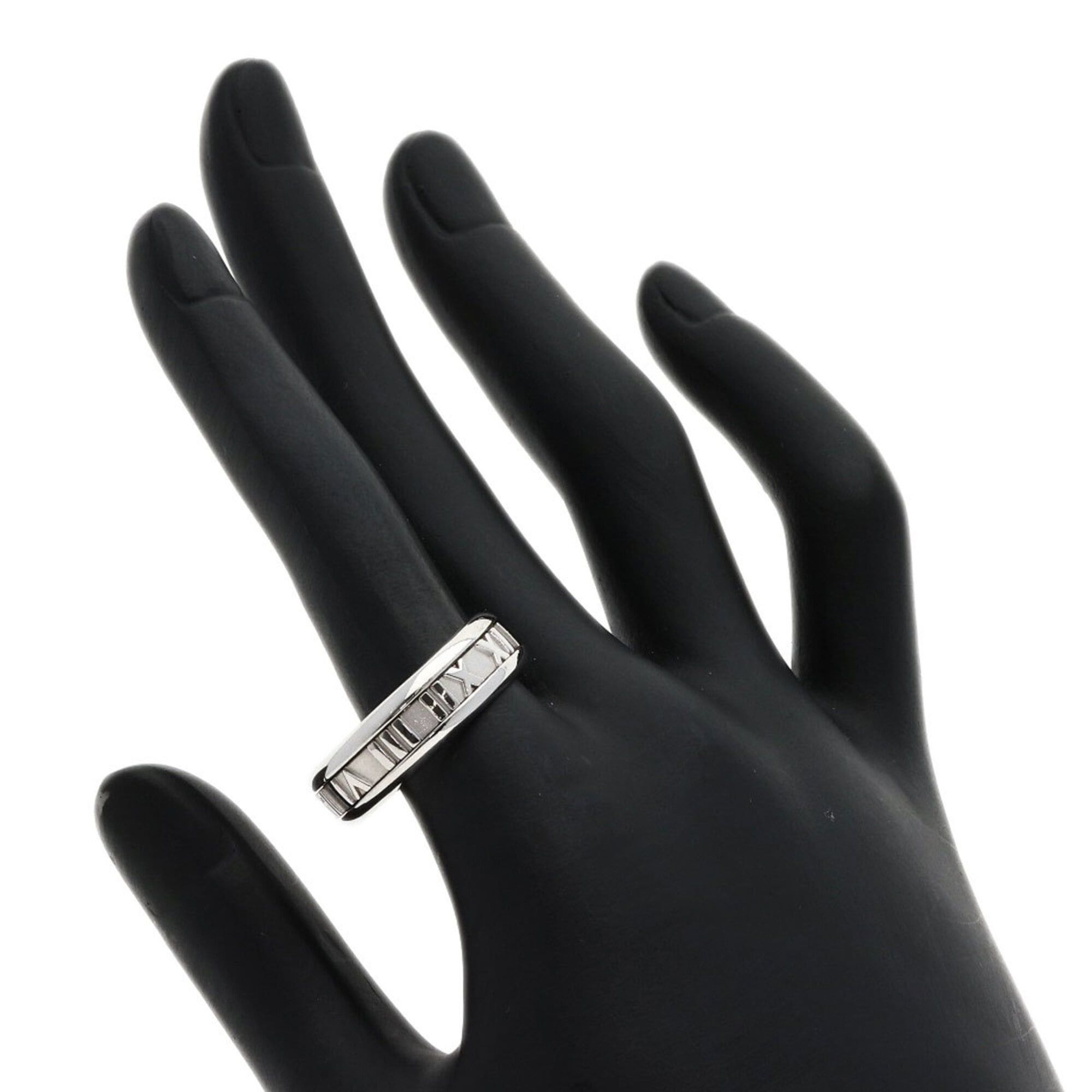 Tiffany & Co. Tiffany & Co. Atlas Ring, 18K White Gold, Women's. Size ONE SIZE - 5 Thumbnail