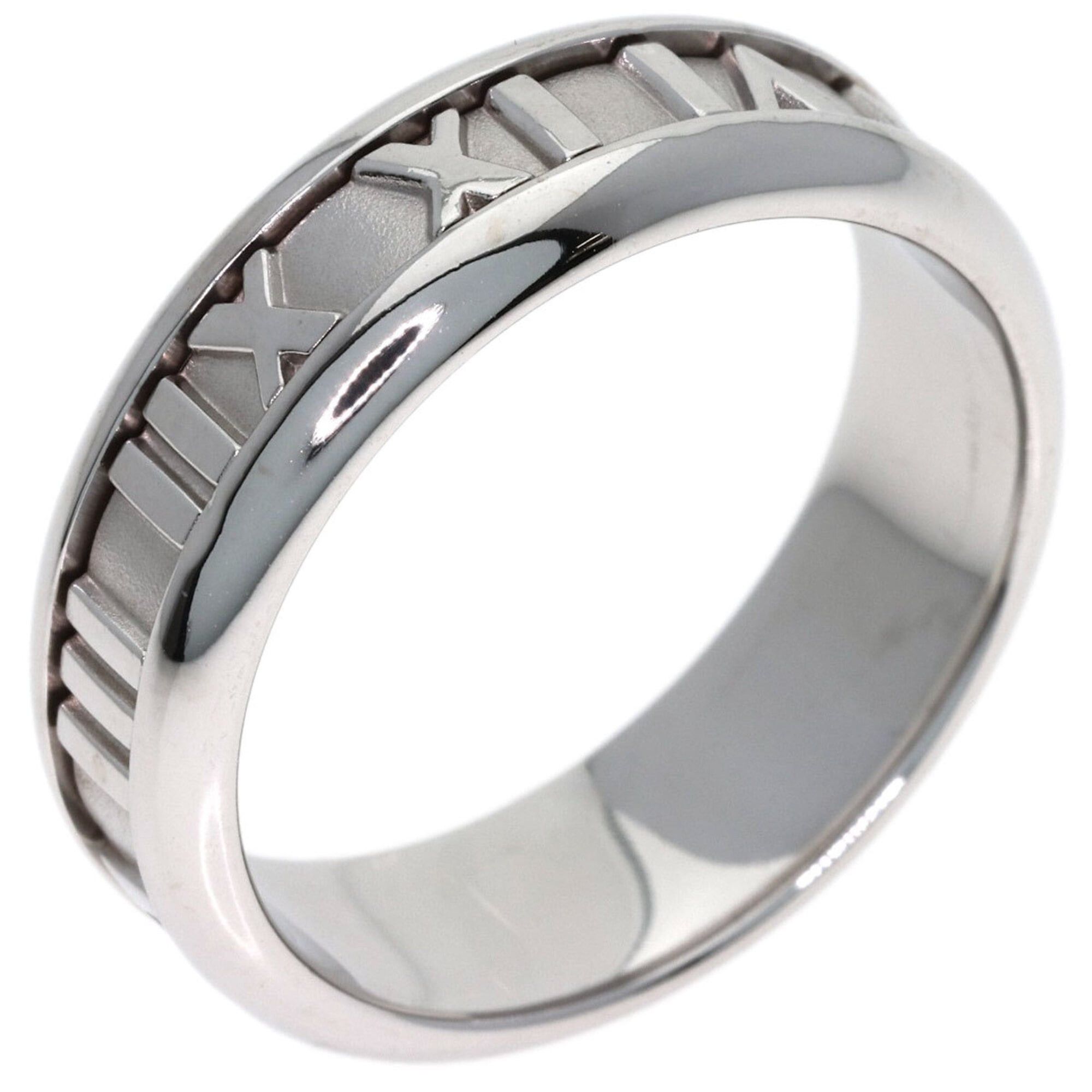 Tiffany & Co. Tiffany & Co. Atlas Ring, 18K White Gold, Women's. Size ONE SIZE - 2 Thumbnail