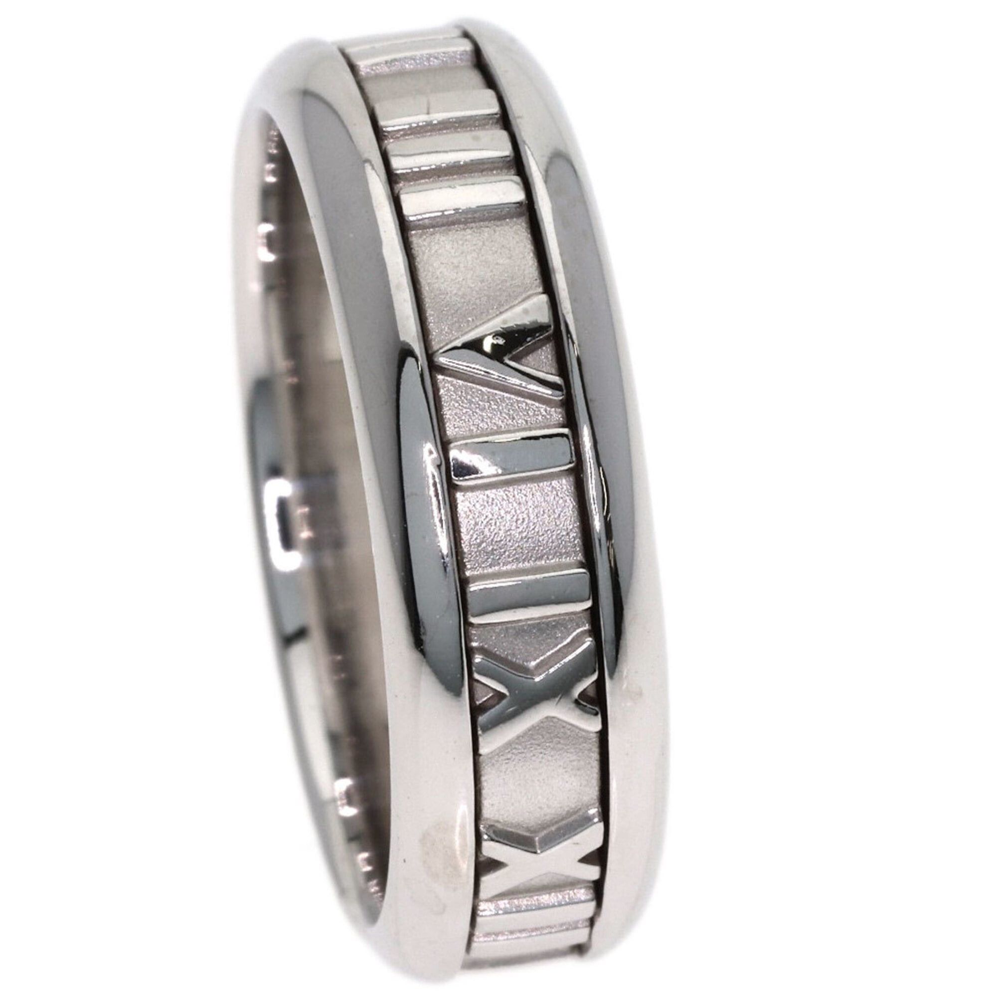 Tiffany & Co. Tiffany & Co. Atlas Ring, 18K White Gold, Women's. Size ONE SIZE - 7 Thumbnail