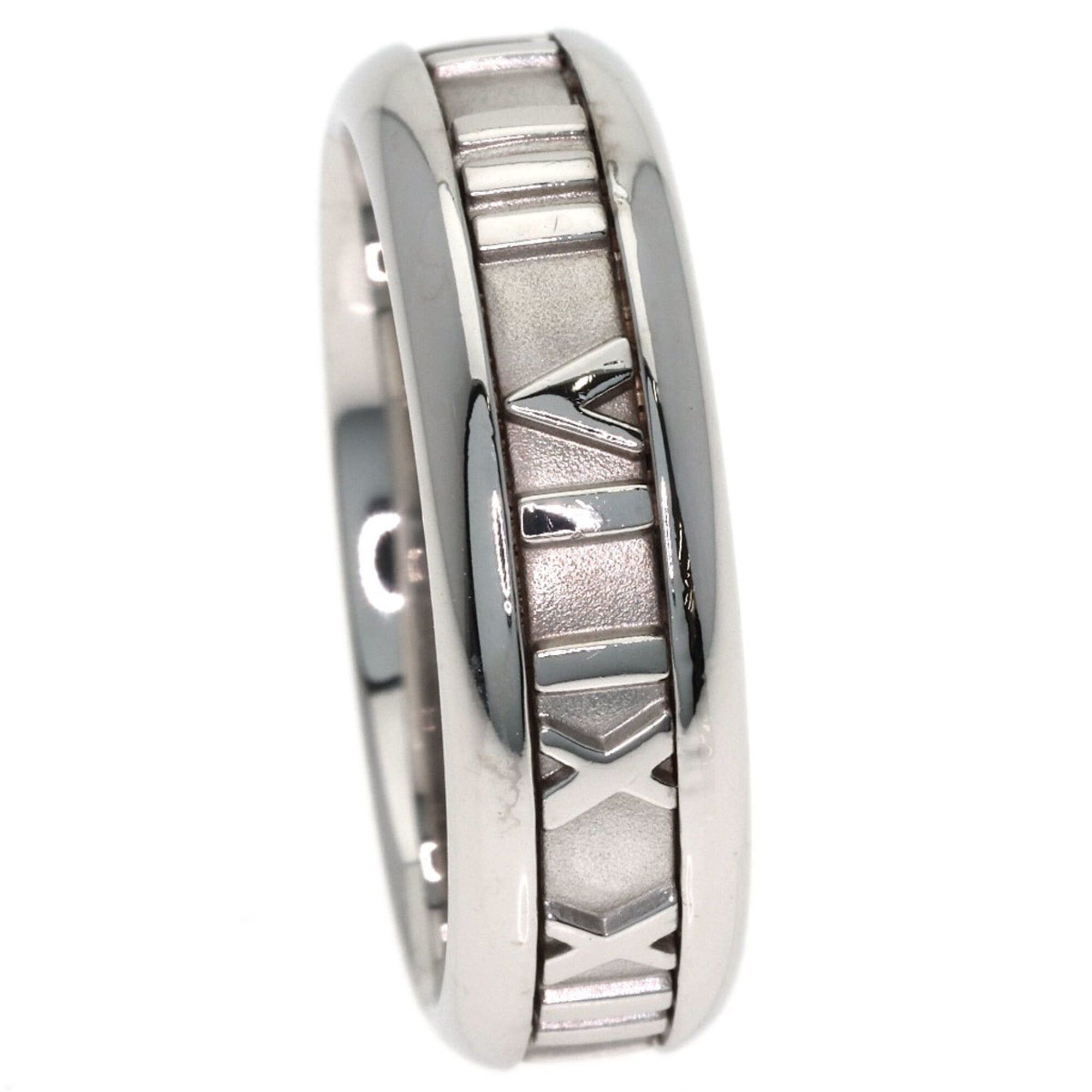 Tiffany & Co. Tiffany & Co. Atlas Ring, 18K White Gold, Women's. Size ONE SIZE - 9 Thumbnail
