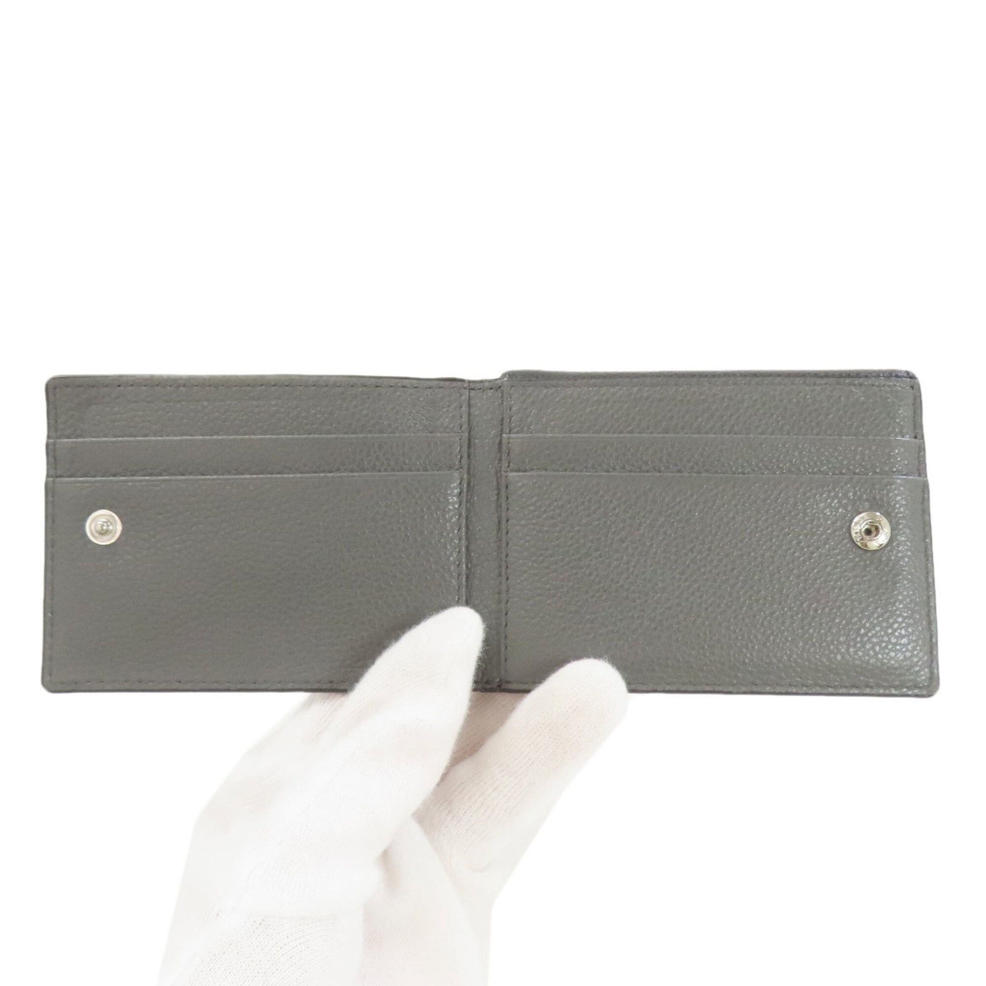 Prada Prada Logo Bi-fold Leather Wallet for Women PRADA Size ONE SIZE - 5 Thumbnail