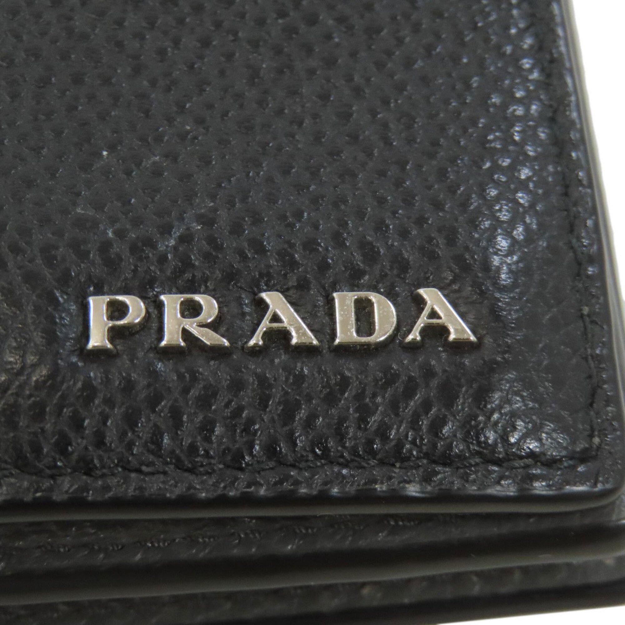 Prada Prada Logo Bi-fold Leather Wallet for Women PRADA Size ONE SIZE - 17 Thumbnail