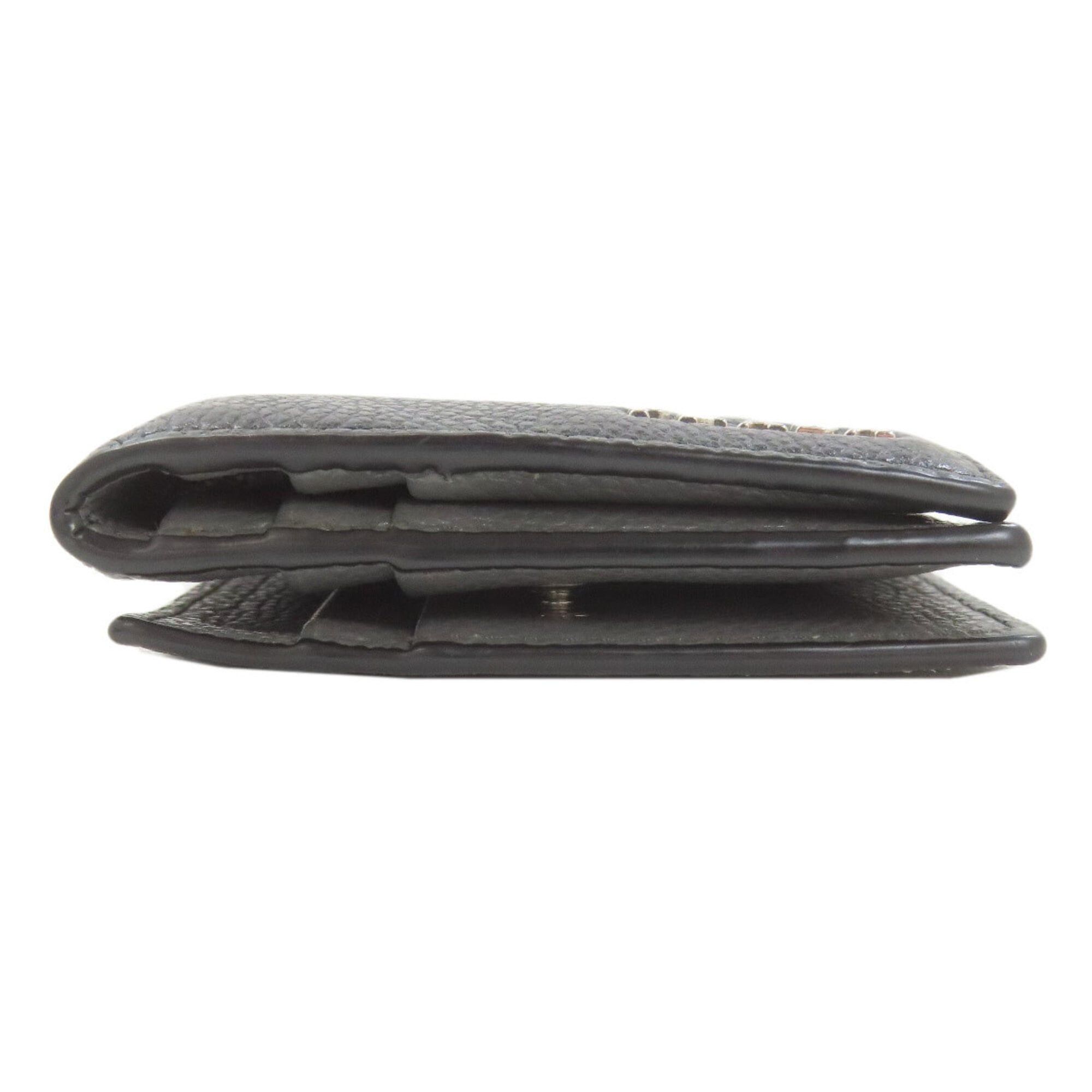 Prada Prada Logo Bi-fold Leather Wallet for Women PRADA Size ONE SIZE - 3 Thumbnail