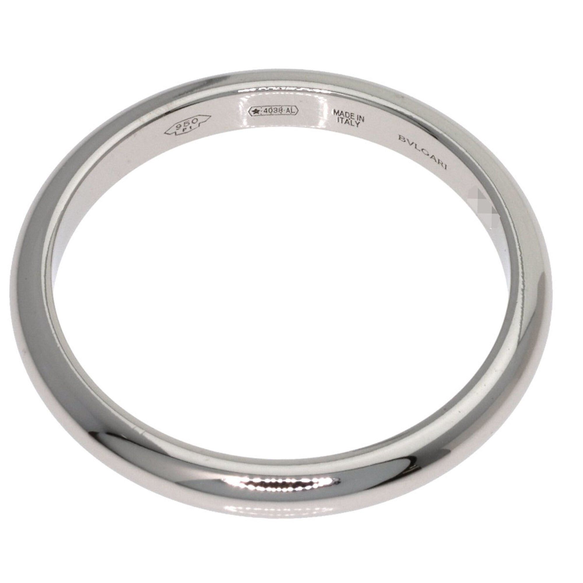 Bvlgari Bulgari Wedding Ring - Platinum PT950 Women's BVLGARI Size ONE SIZE - 4 Thumbnail
