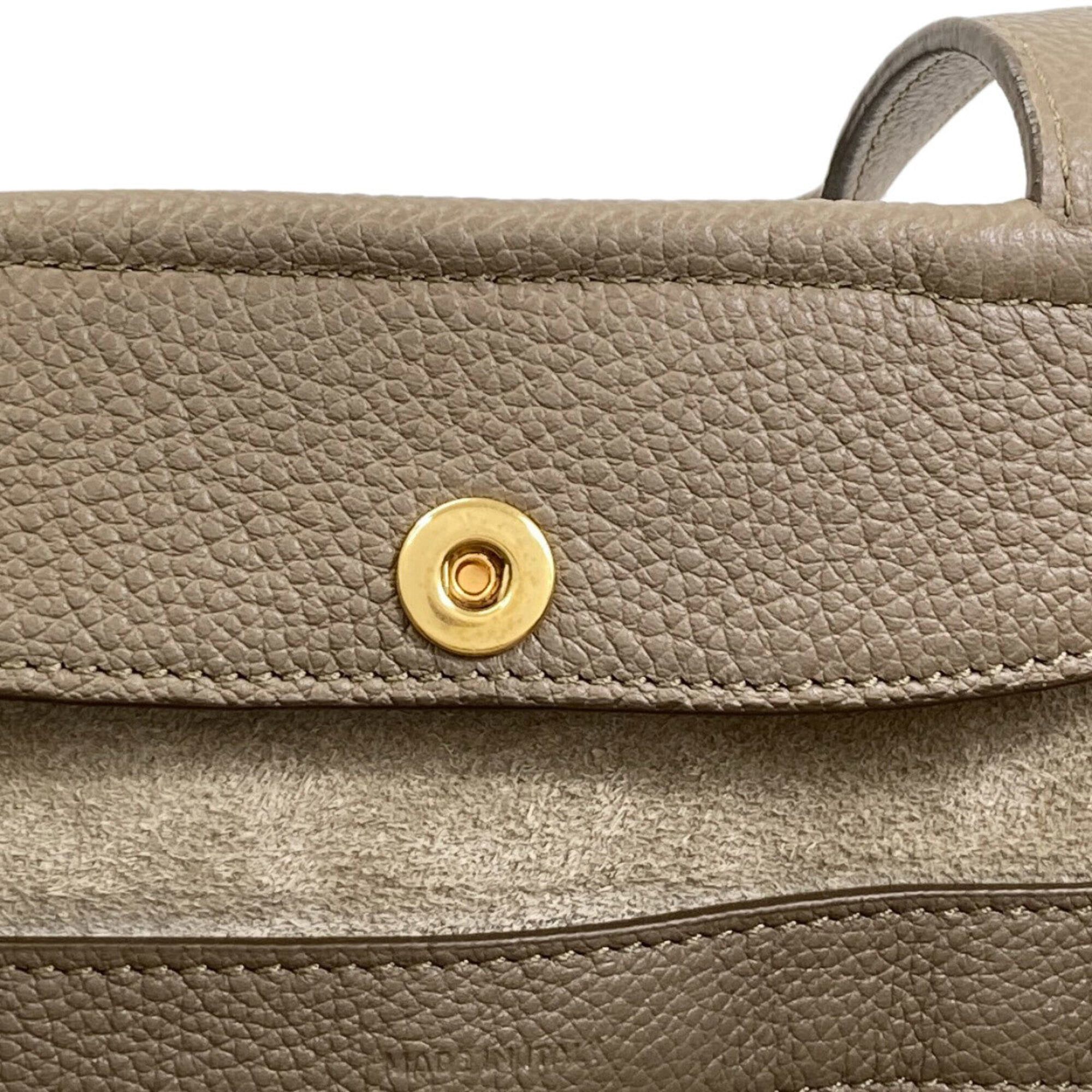 Celine Celine Small Fold Cabas 2-Way Tote Bag, Calfskin, Women's Size ONE SIZE - 13 Thumbnail