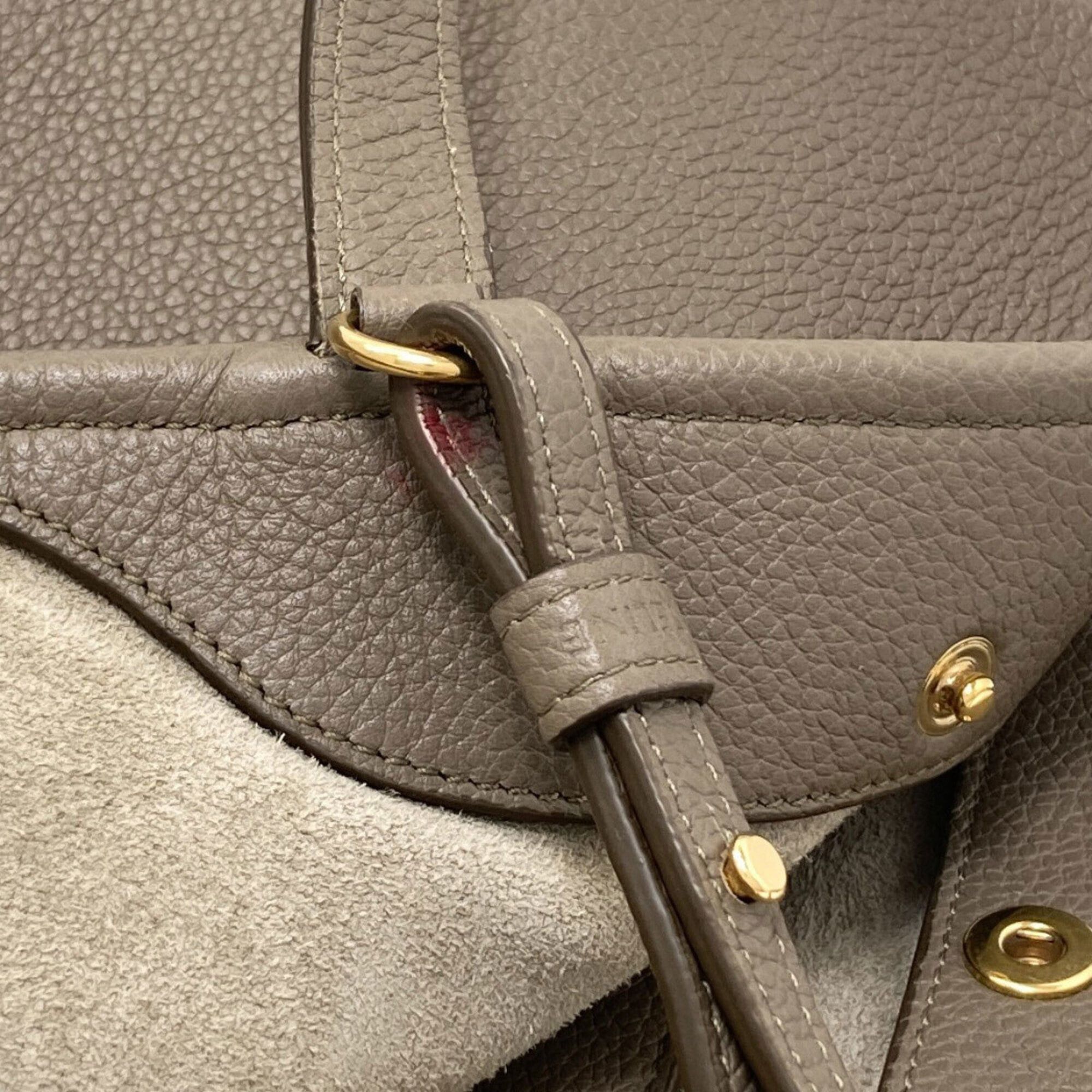 Celine Celine Small Fold Cabas 2-Way Tote Bag, Calfskin, Women's Size ONE SIZE - 15 Thumbnail