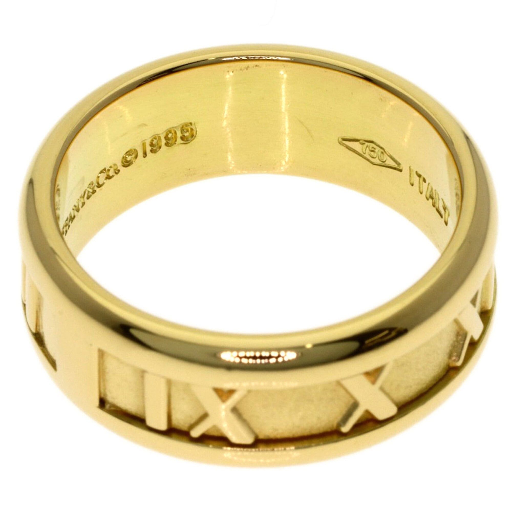 Tiffany & Co. Tiffany & Co. Atlas Ring, 18K Yellow Gold, Women's. Size ONE SIZE - 4 Thumbnail
