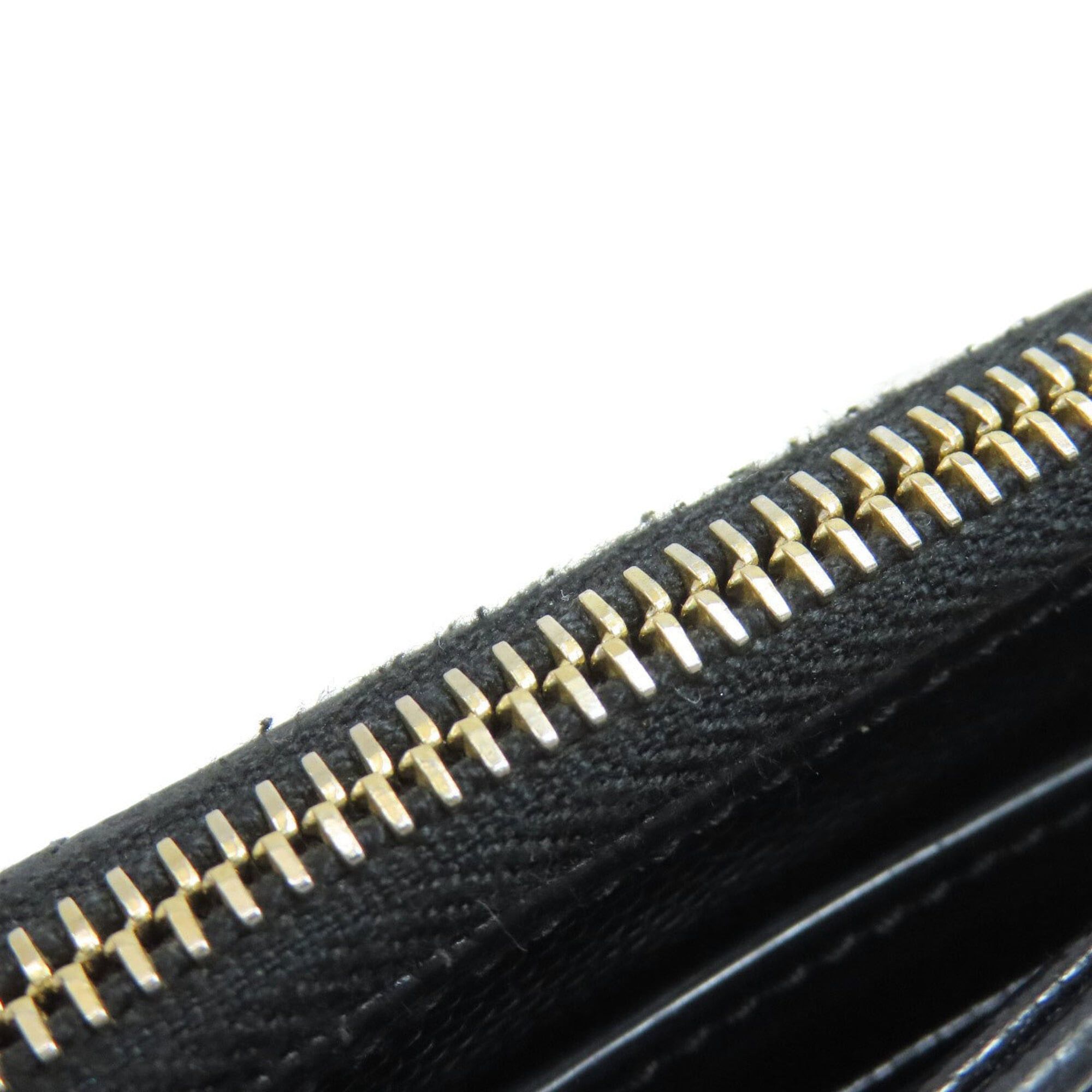 Yves Saint Laurent Yves Saint Laurent Cassandra Stitch Bi-fold Wallet Leather Women's YVES SAINT LAURENT Size ONE SIZE - 19 Thumbnail
