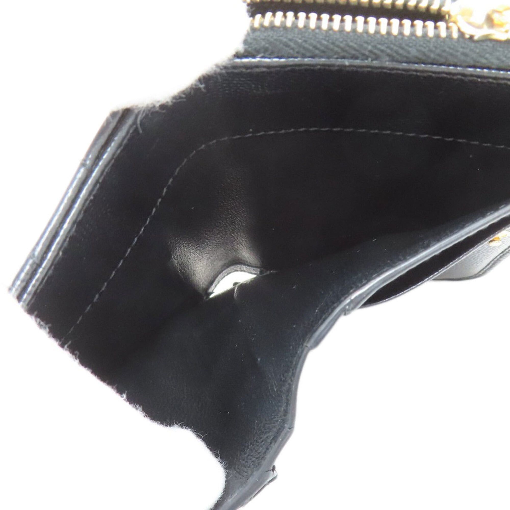 Yves Saint Laurent Yves Saint Laurent Cassandra Stitch Bi-fold Wallet Leather Women's YVES SAINT LAURENT Size ONE SIZE - 5 Thumbnail