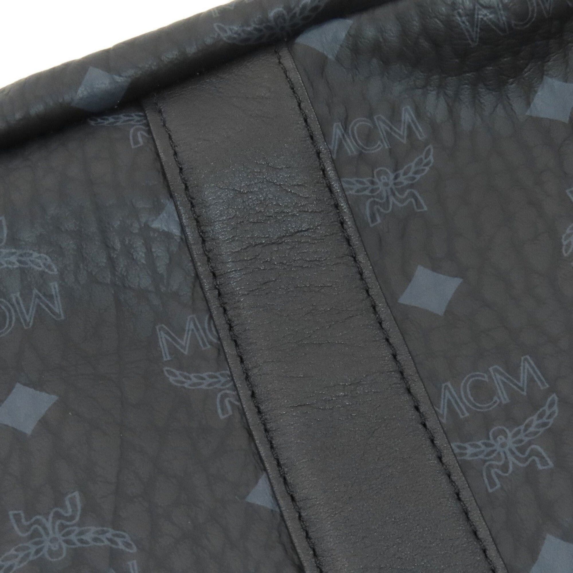 MCM MCM Camouflage Pattern Tote Bag, Canvas/Leather, Women's Size ONE SIZE - 10 Thumbnail