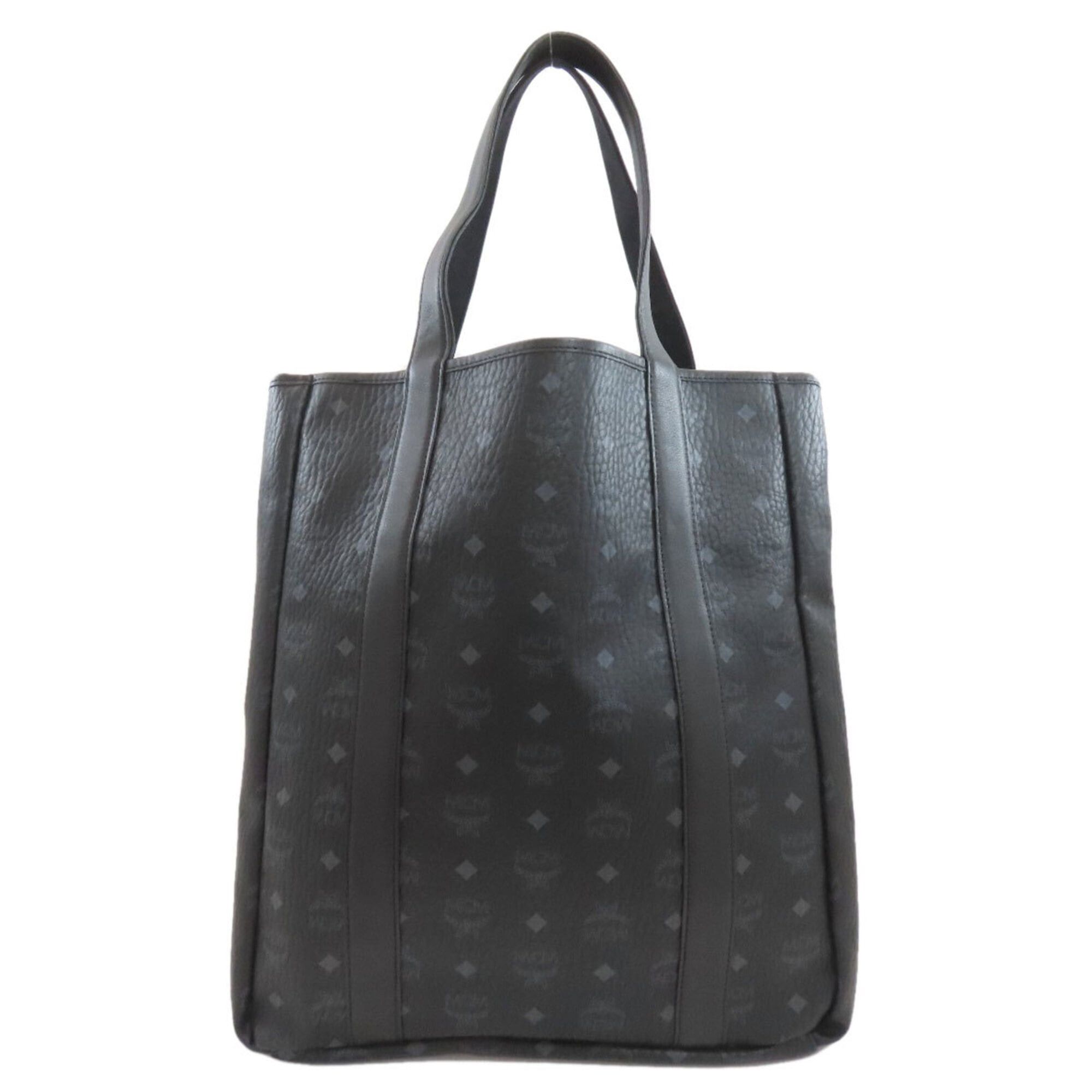 MCM MCM Camouflage Pattern Tote Bag, Canvas/Leather, Women's Size ONE SIZE - 2 Thumbnail