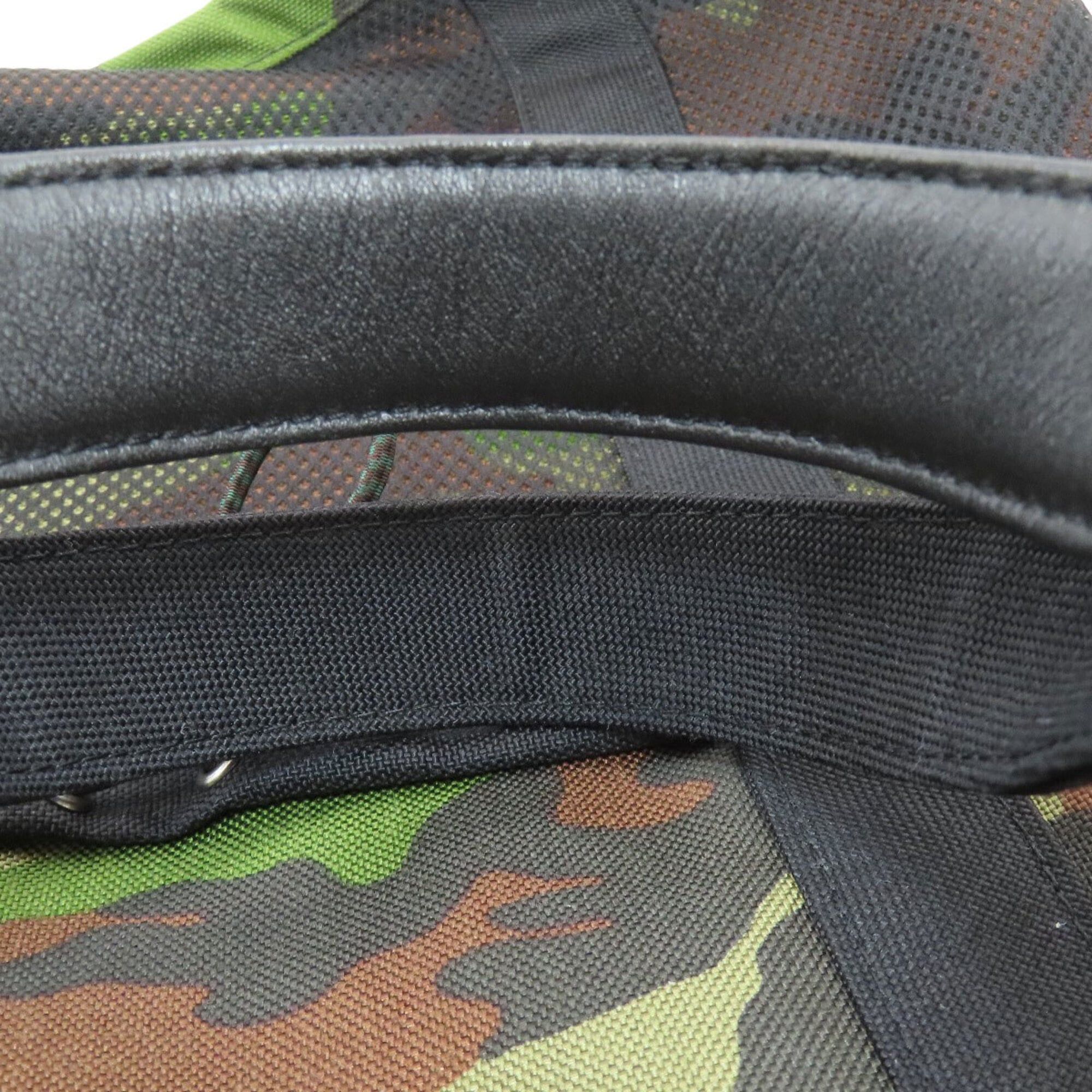 MCM MCM Camouflage Pattern Tote Bag, Canvas/Leather, Women's Size ONE SIZE - 13 Thumbnail