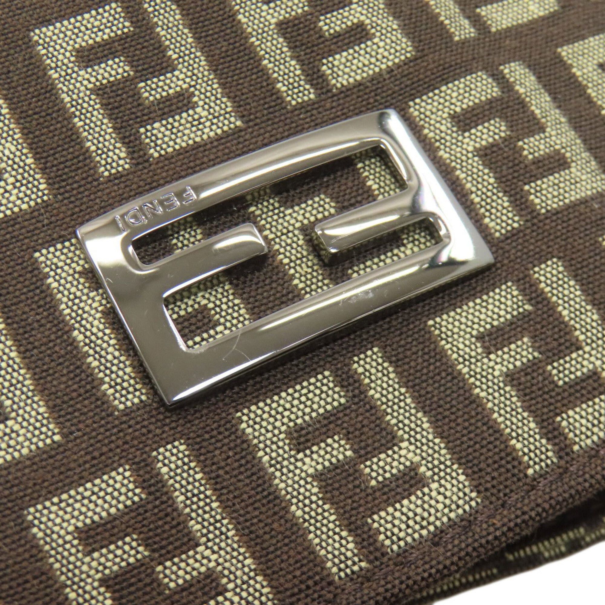 Fendi Fendi Zucchino Canvas Handbag for Women Size ONE SIZE - 11 Thumbnail