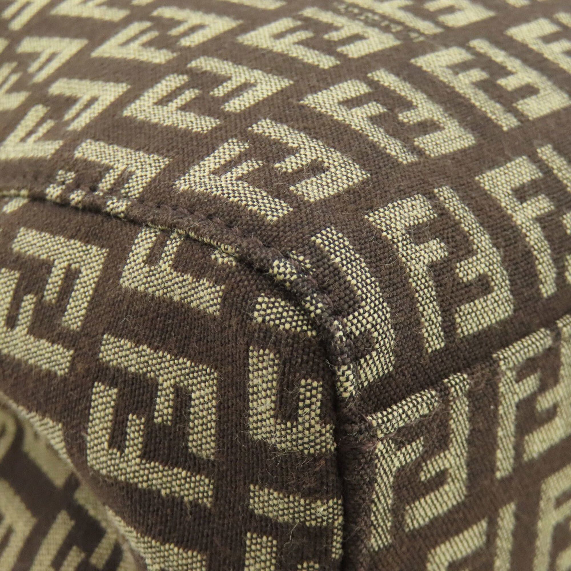 Fendi Fendi Zucchino Canvas Handbag for Women Size ONE SIZE - 17 Thumbnail