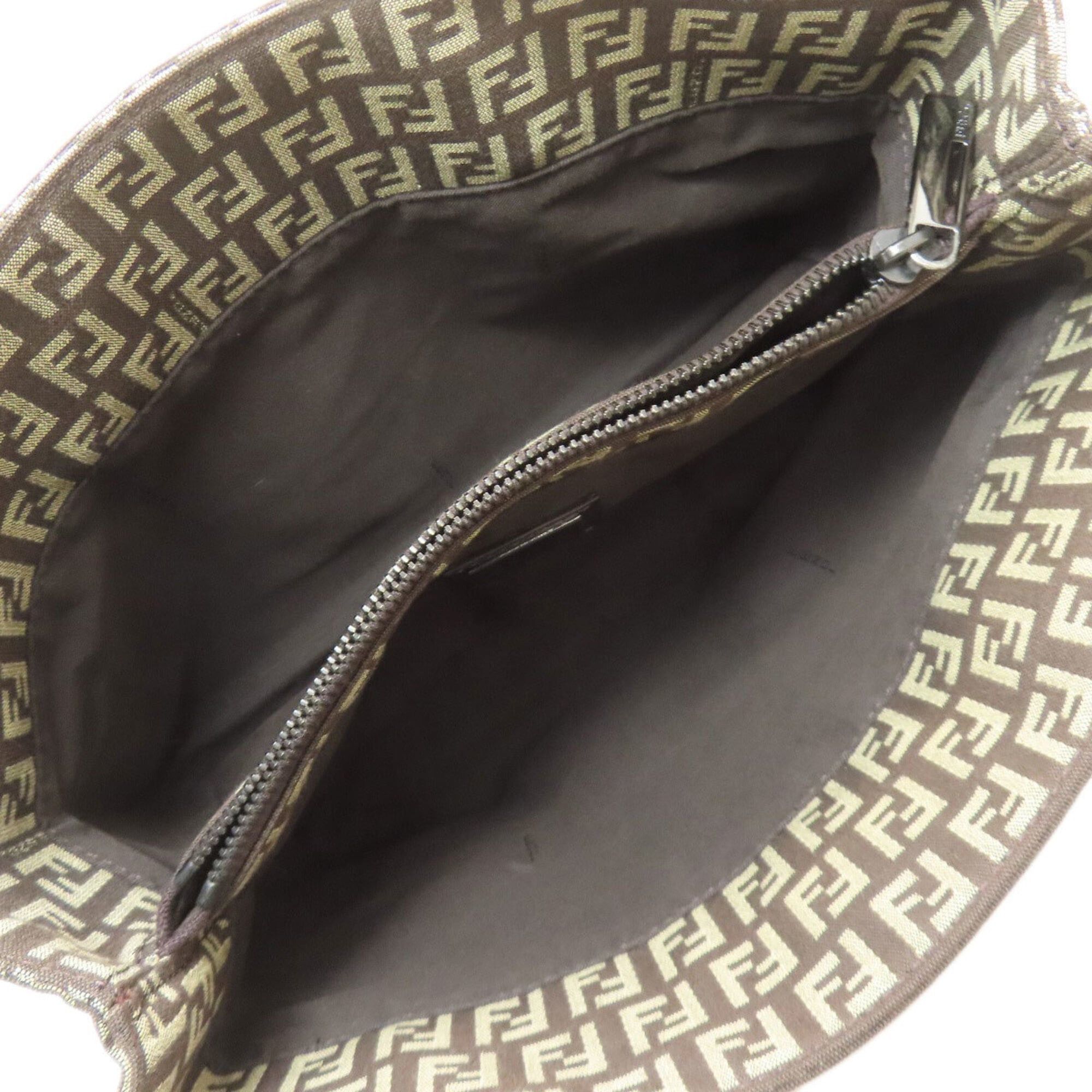 Fendi Fendi Zucchino Canvas Handbag for Women Size ONE SIZE - 5 Thumbnail