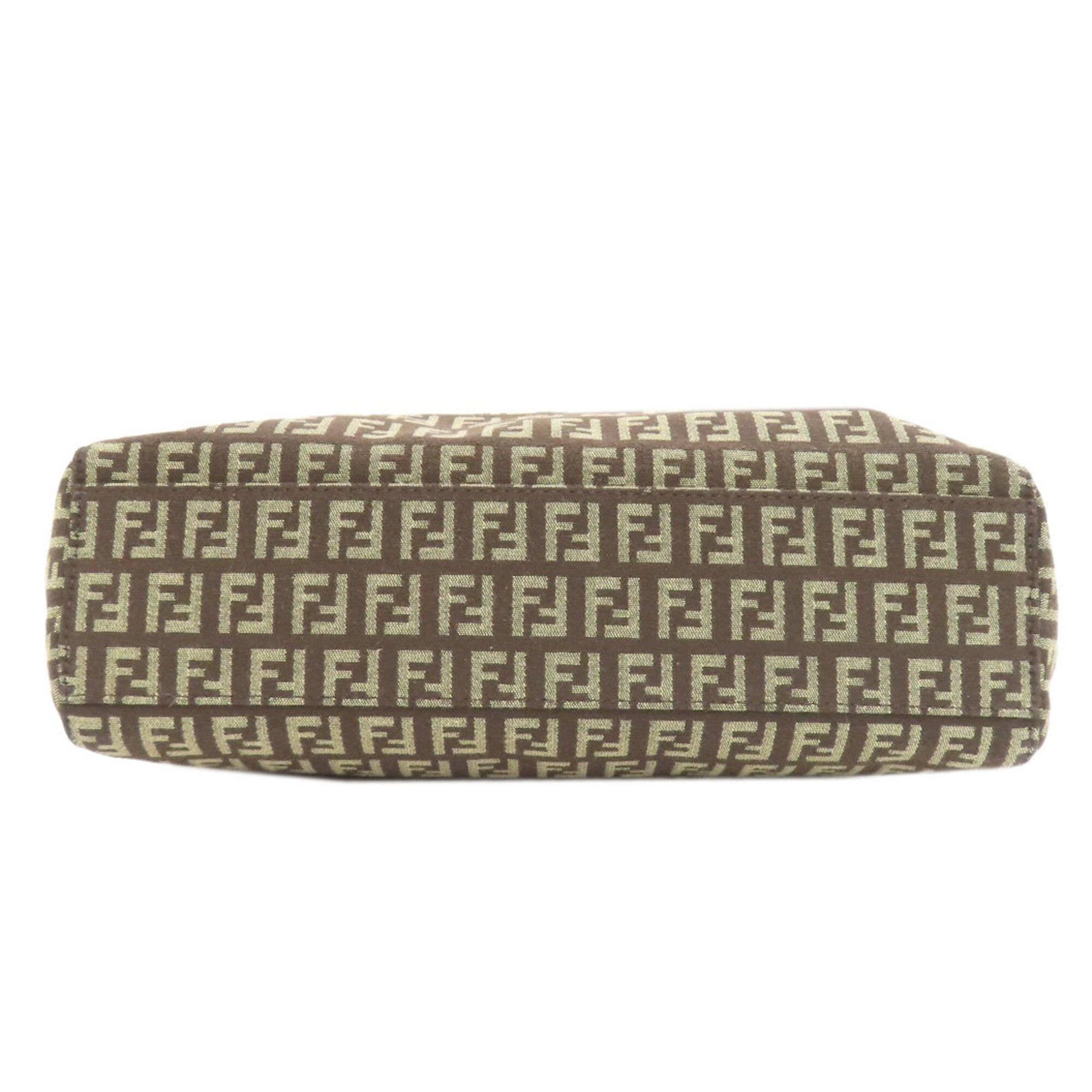 Fendi Fendi Zucchino Canvas Handbag for Women Size ONE SIZE - 4 Thumbnail