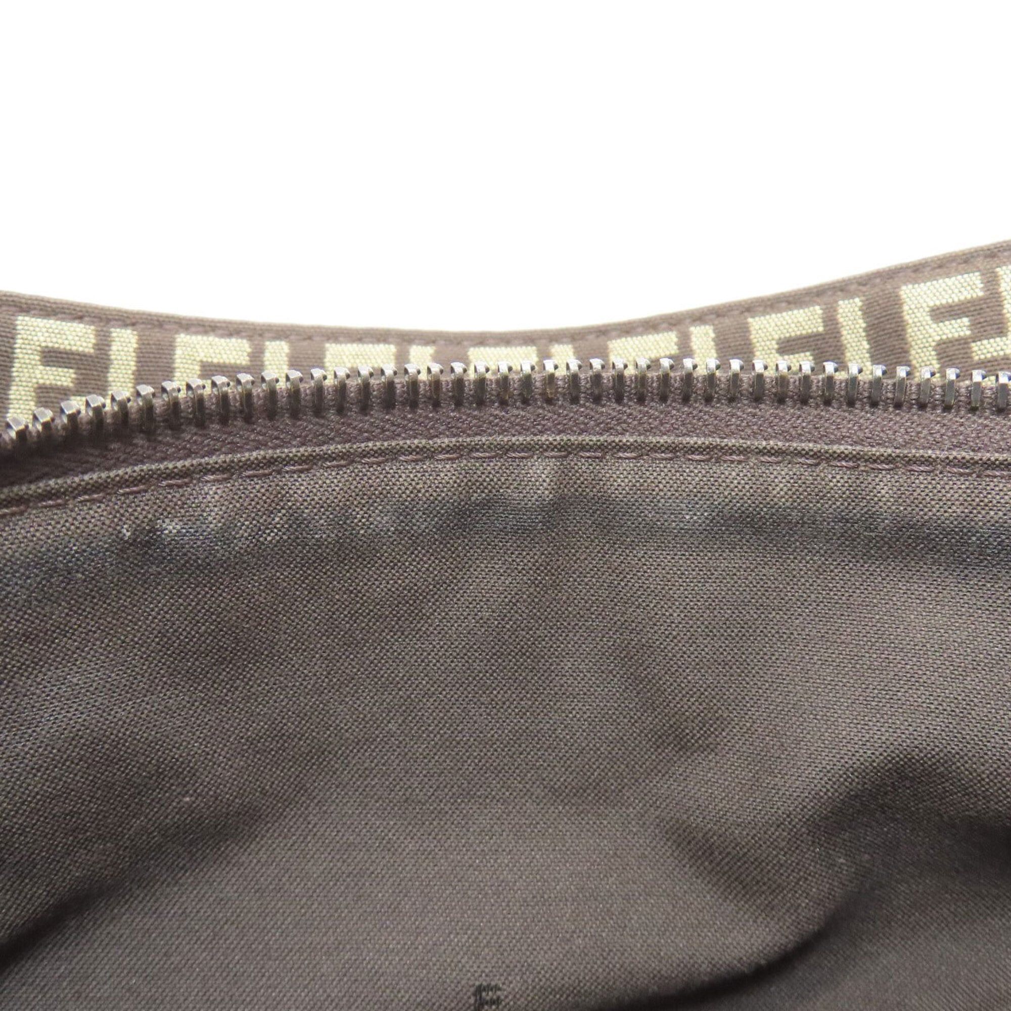 Fendi Fendi Zucchino Canvas Handbag for Women Size ONE SIZE - 9 Thumbnail